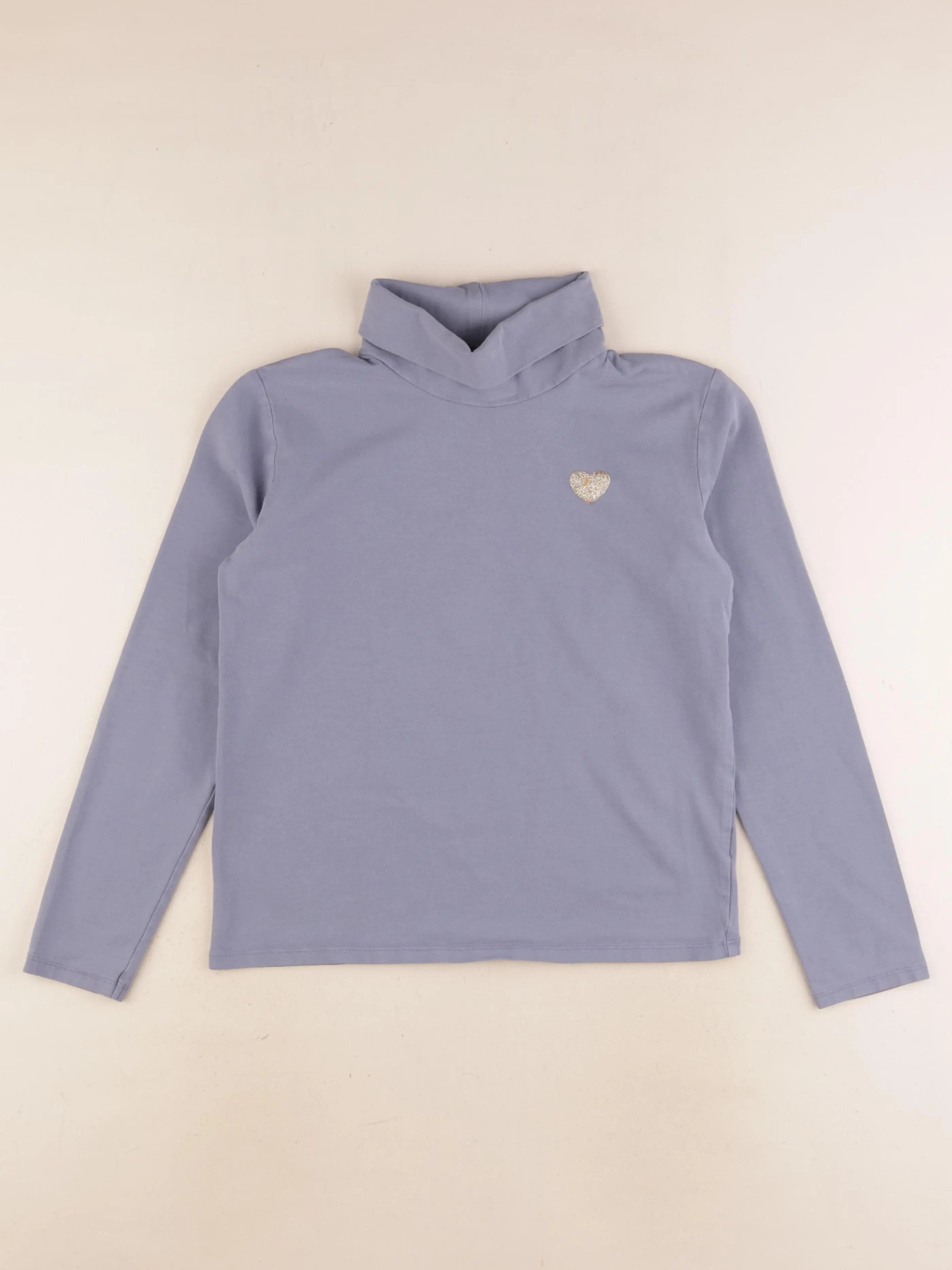 Vertbaudet - sous-pull bleu - 12 ans