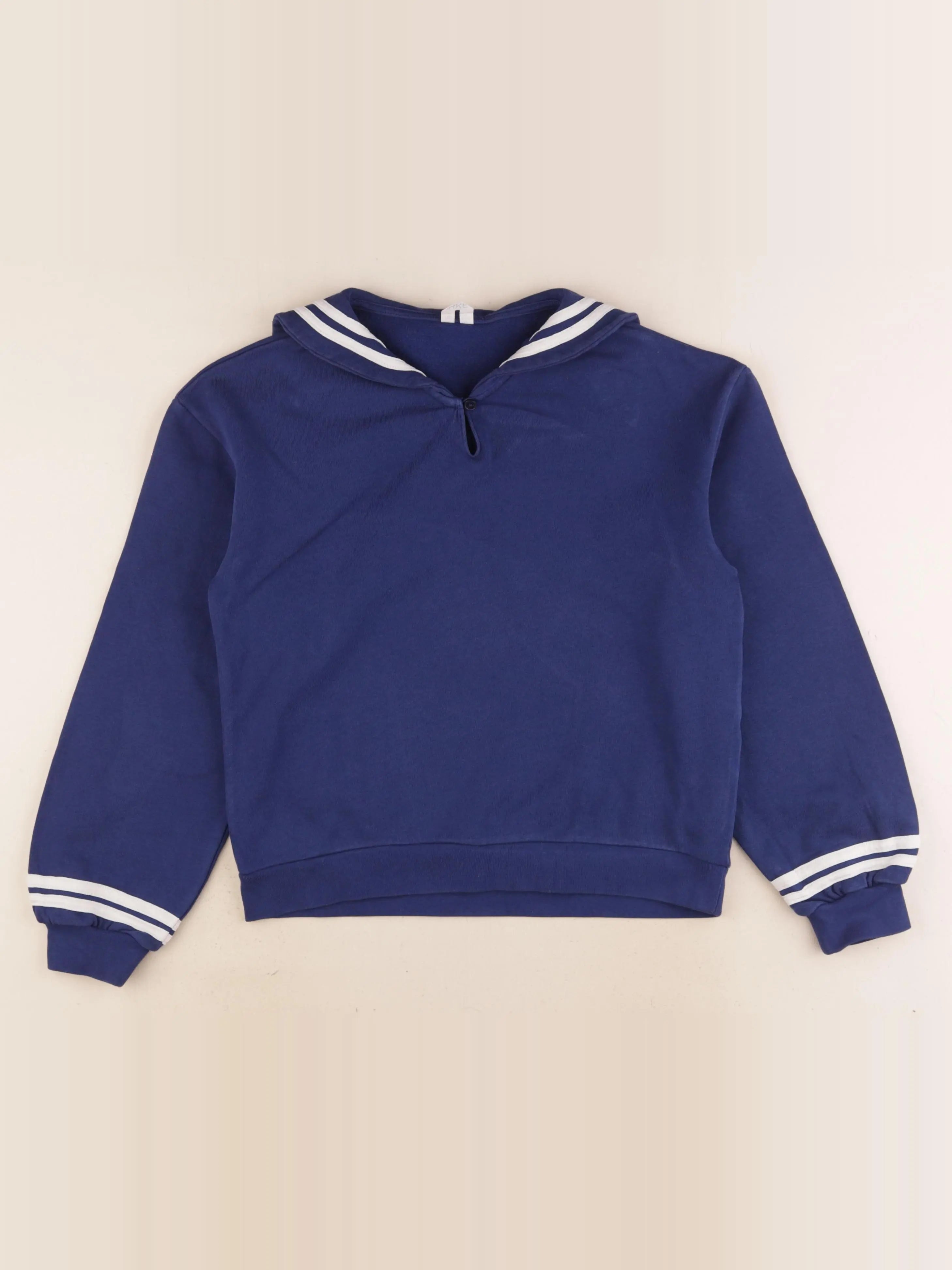 Arket - sweat bleu - 8/10 ans
