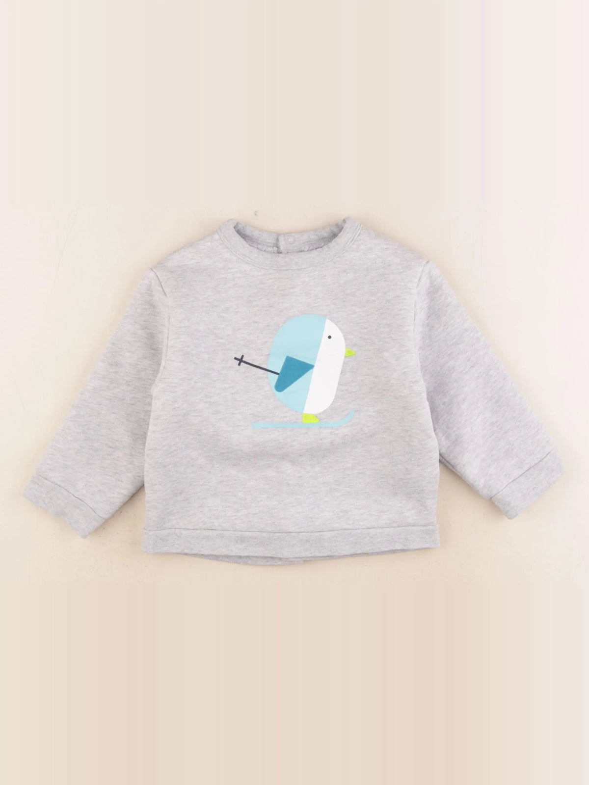 Jacadi - sweat gris - 36 mois