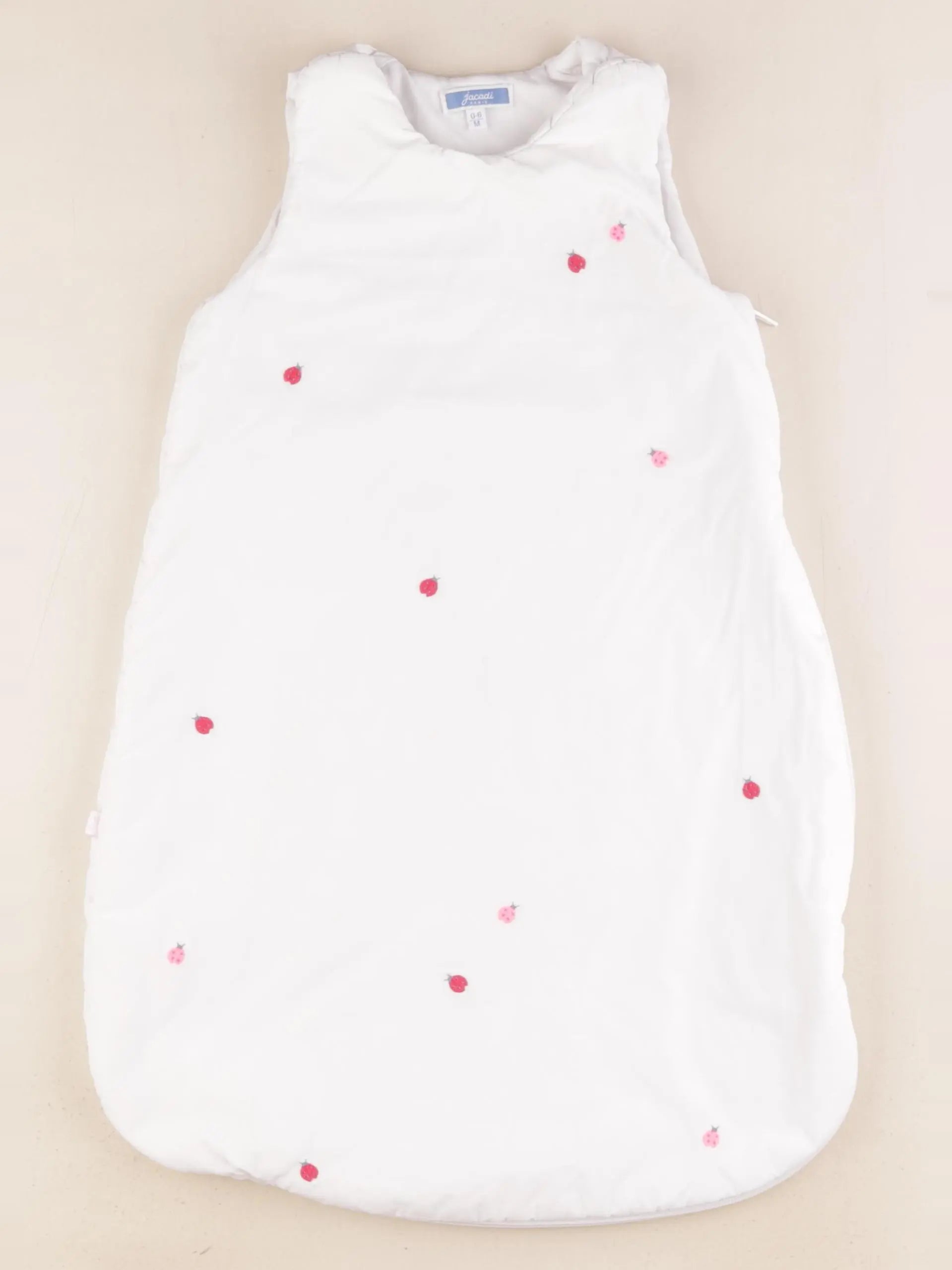 Jacadi - gigoteuse blanc - 0/6 mois