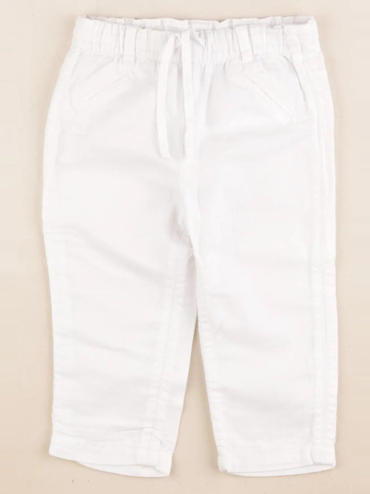 Cyrillus - pantalon blanc - 18 mois