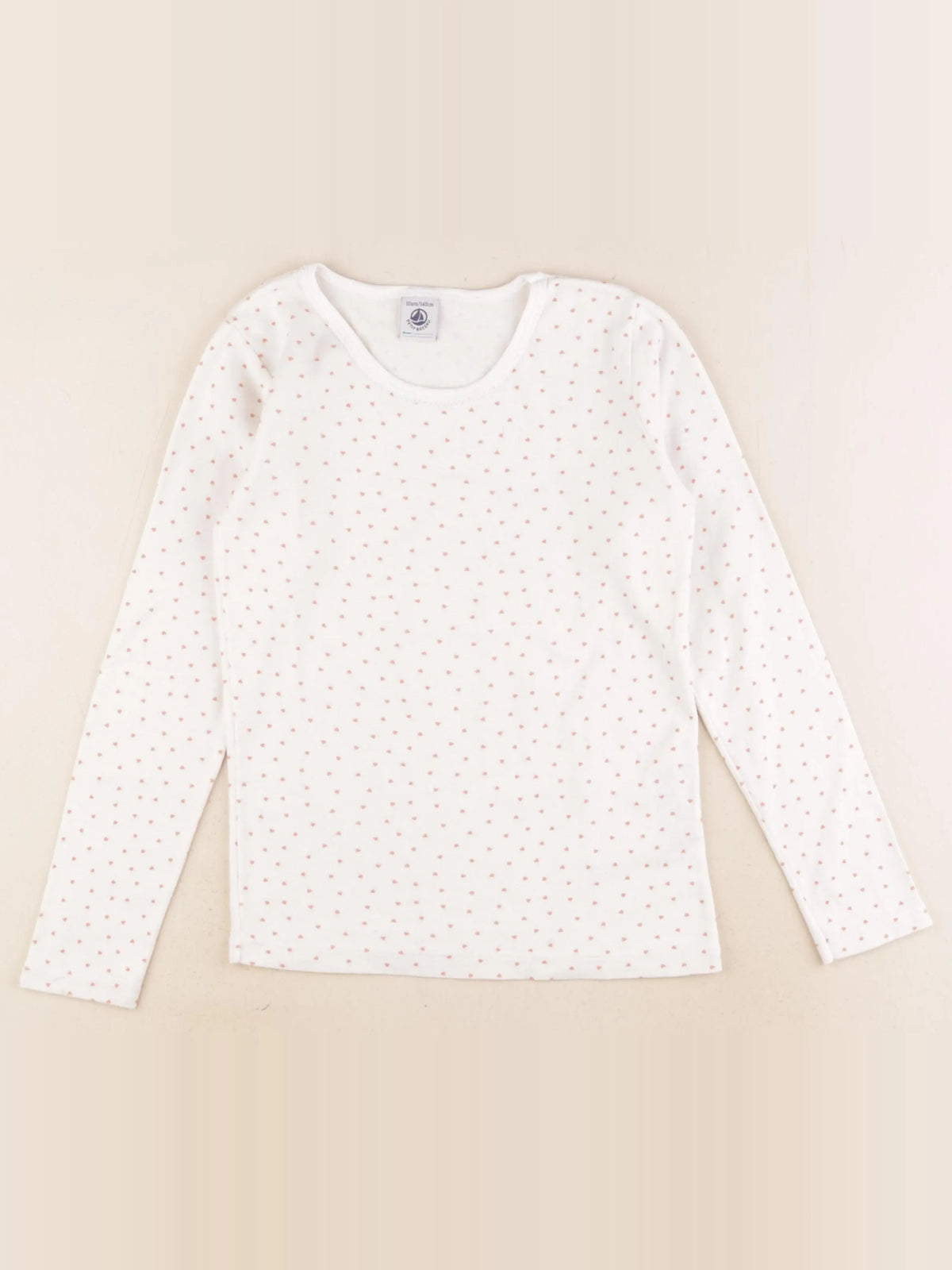 Petit Bateau - maillot de corps rose - 10 ans