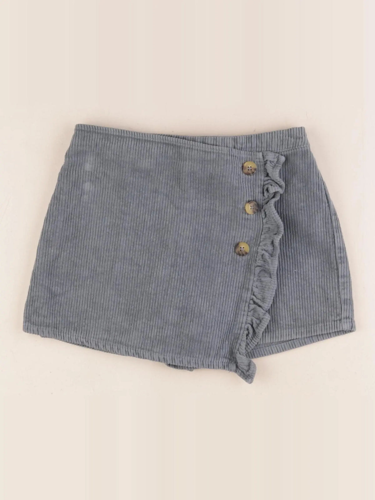 Vertbaudet - jupe short vert - 7 ans
