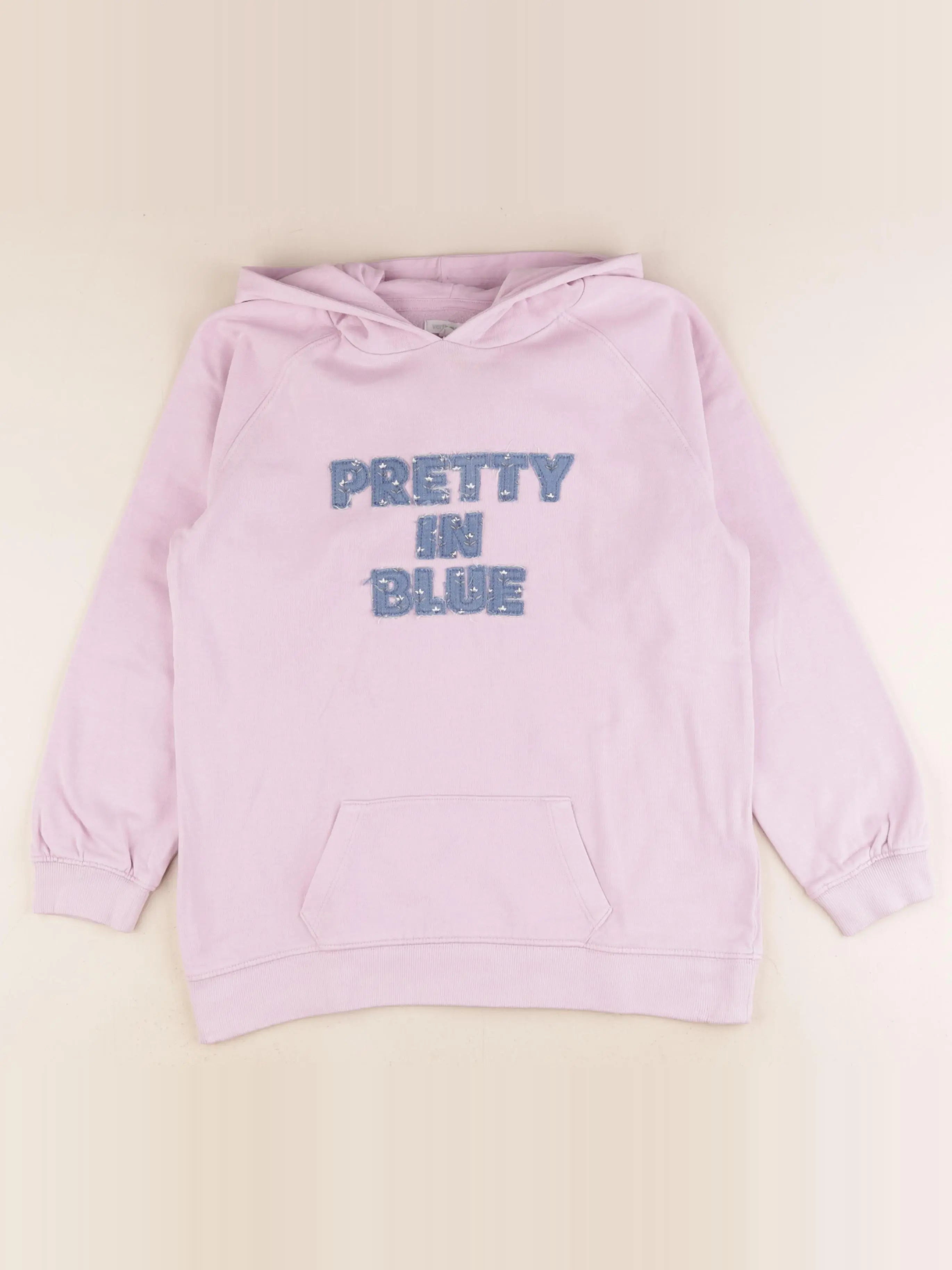 Vertbaudet - sweat rose - 10 ans