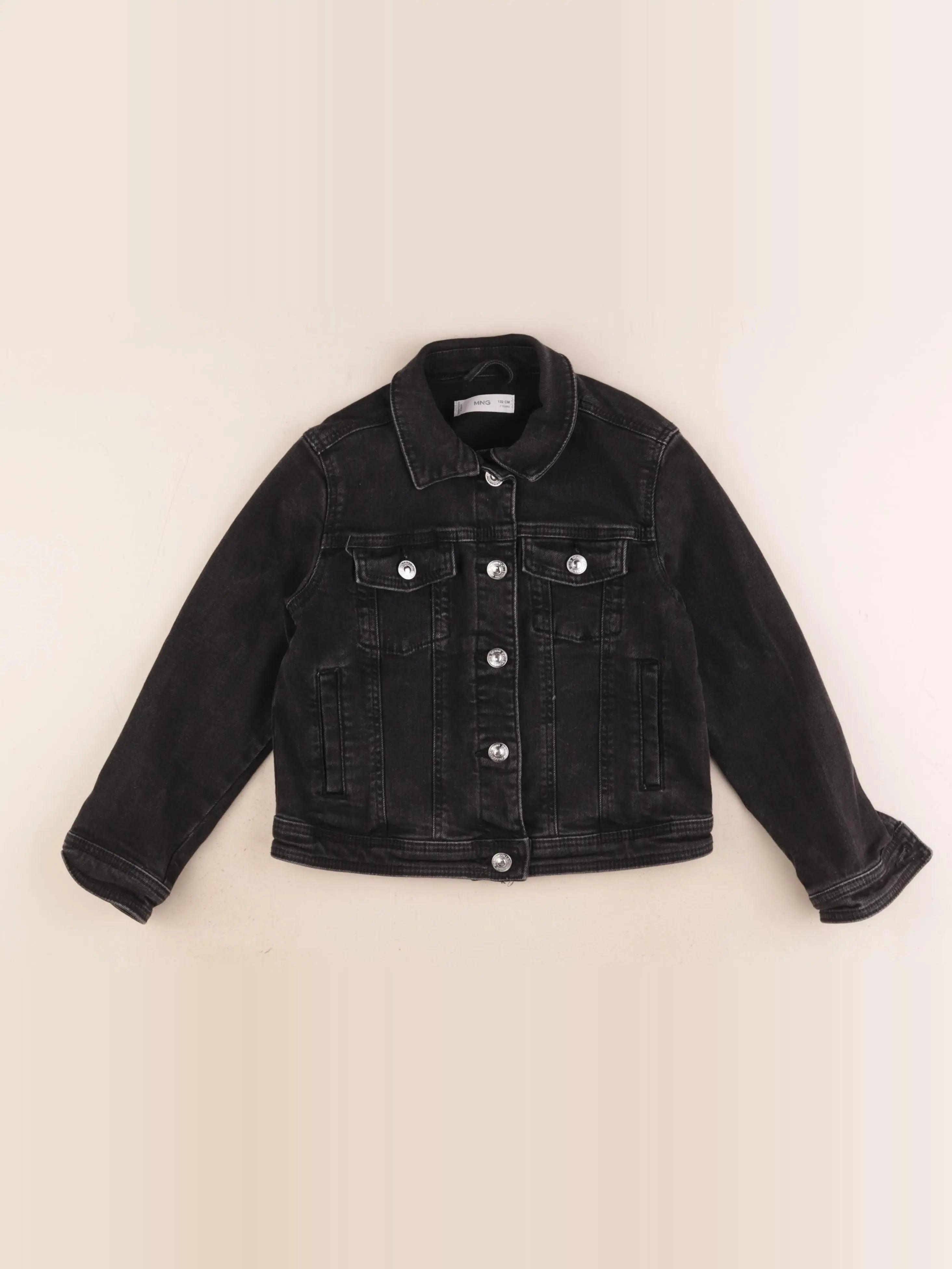 Mango - veste noir - 7 ans