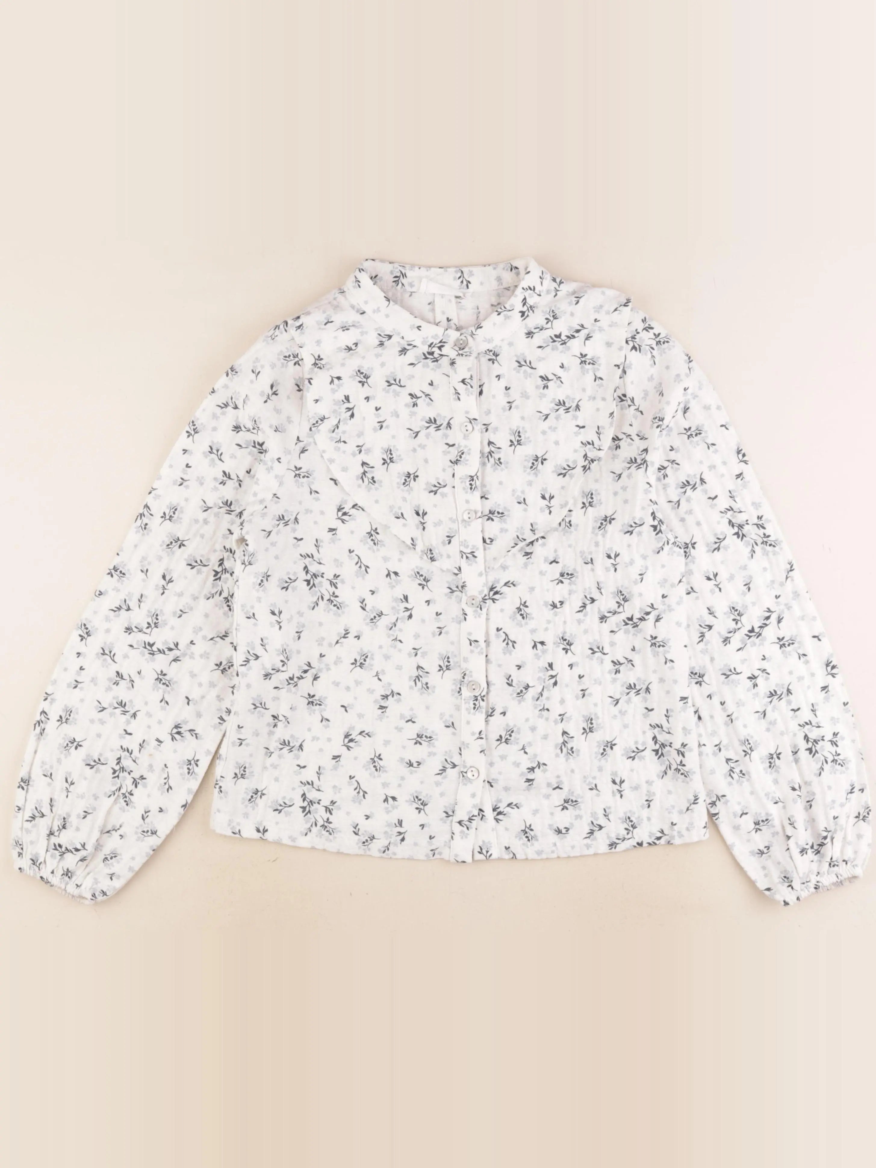 Mango - blouse bleu - 11 ans