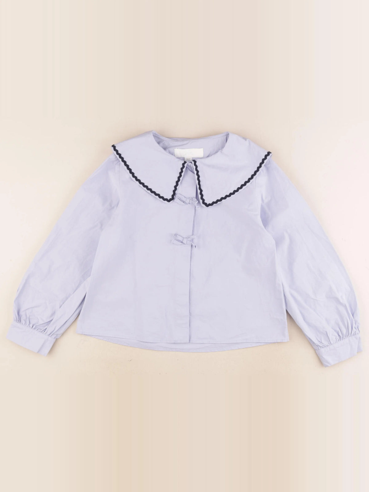 Zara - blouse bleu - 9/10 ans