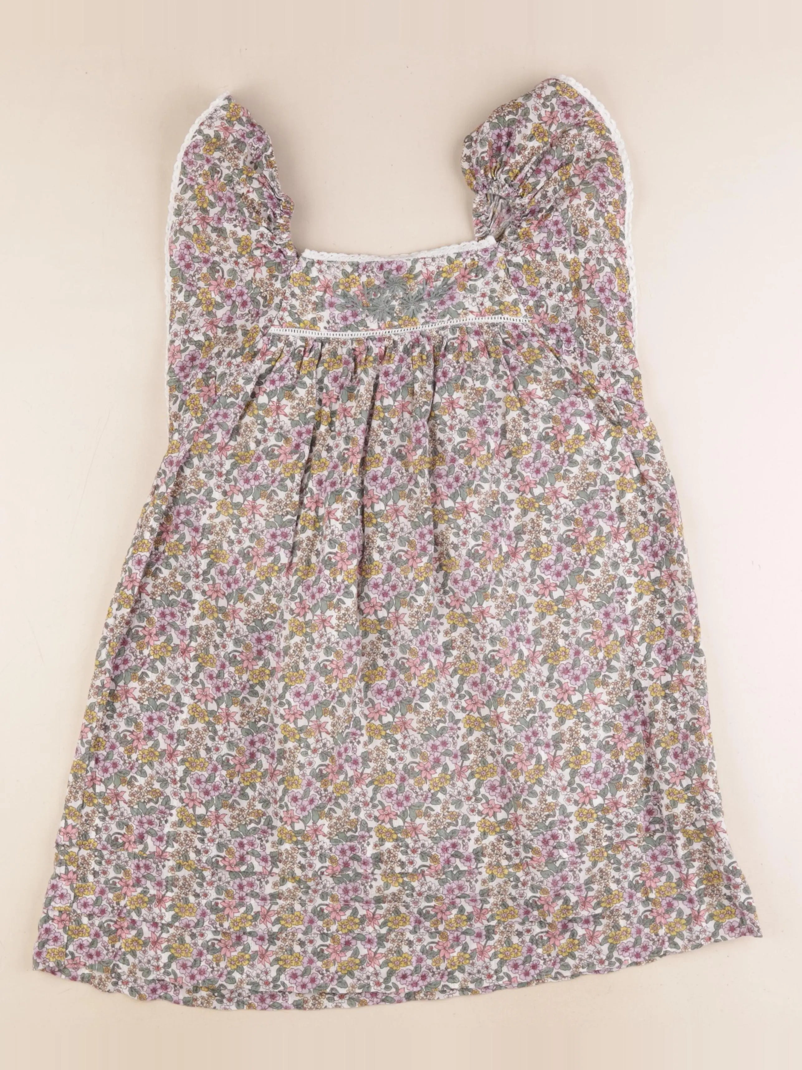 Monoprix - robe multicolore - 8 ans