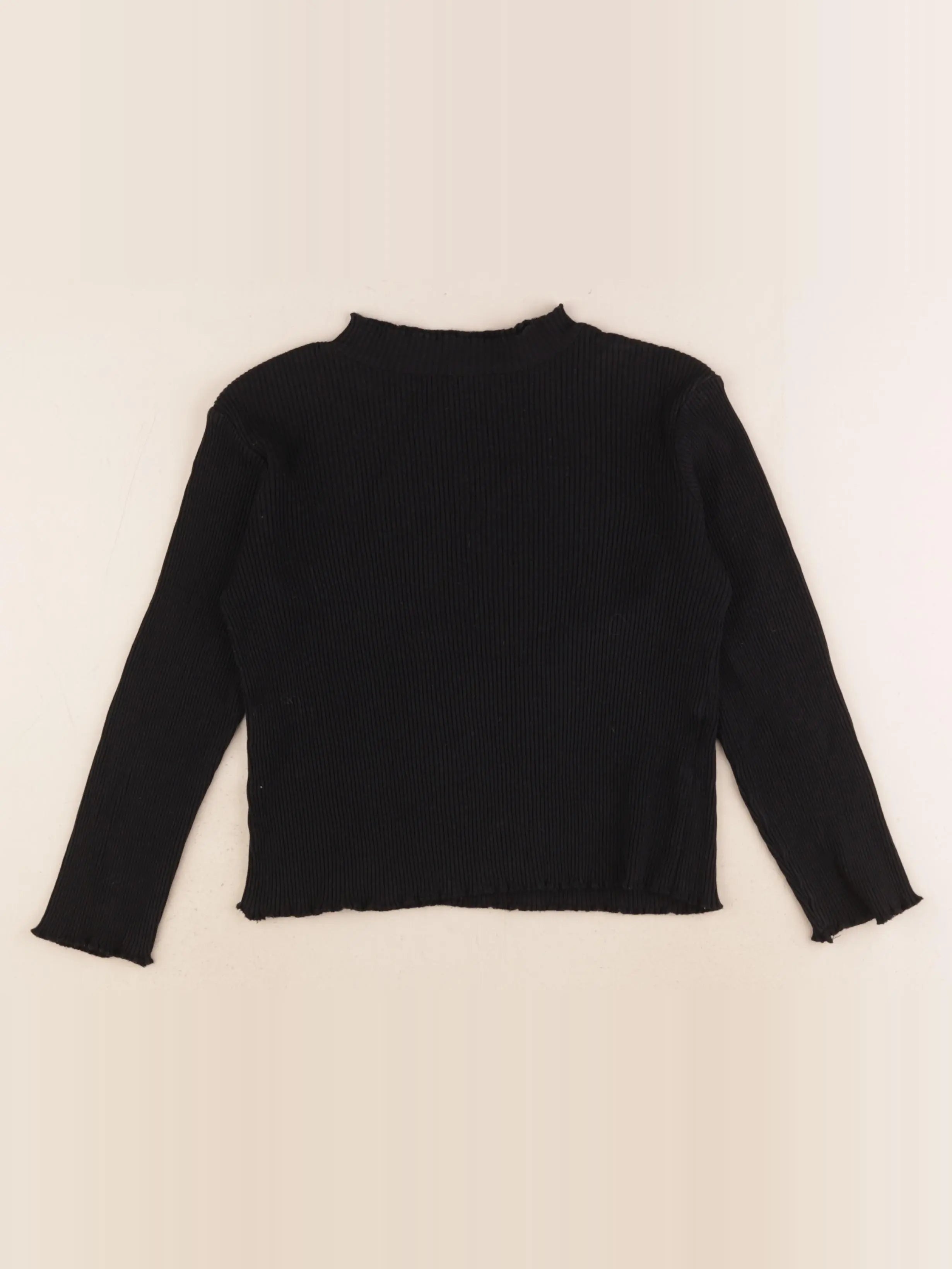 Monoprix - sous-pull noir - 10 ans