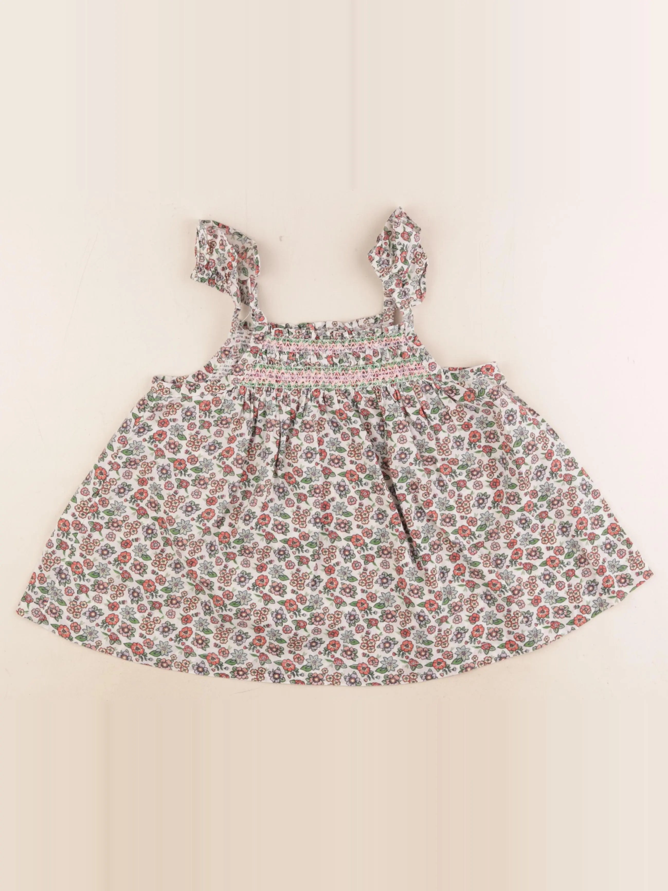 Monoprix - blouse multicolore - 8 ans