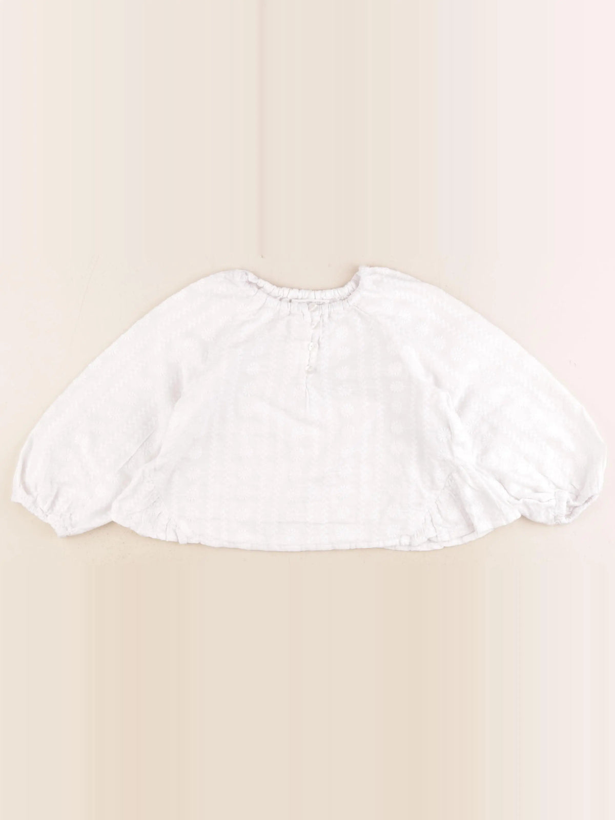 Zara - blouse blanc - 5 ans