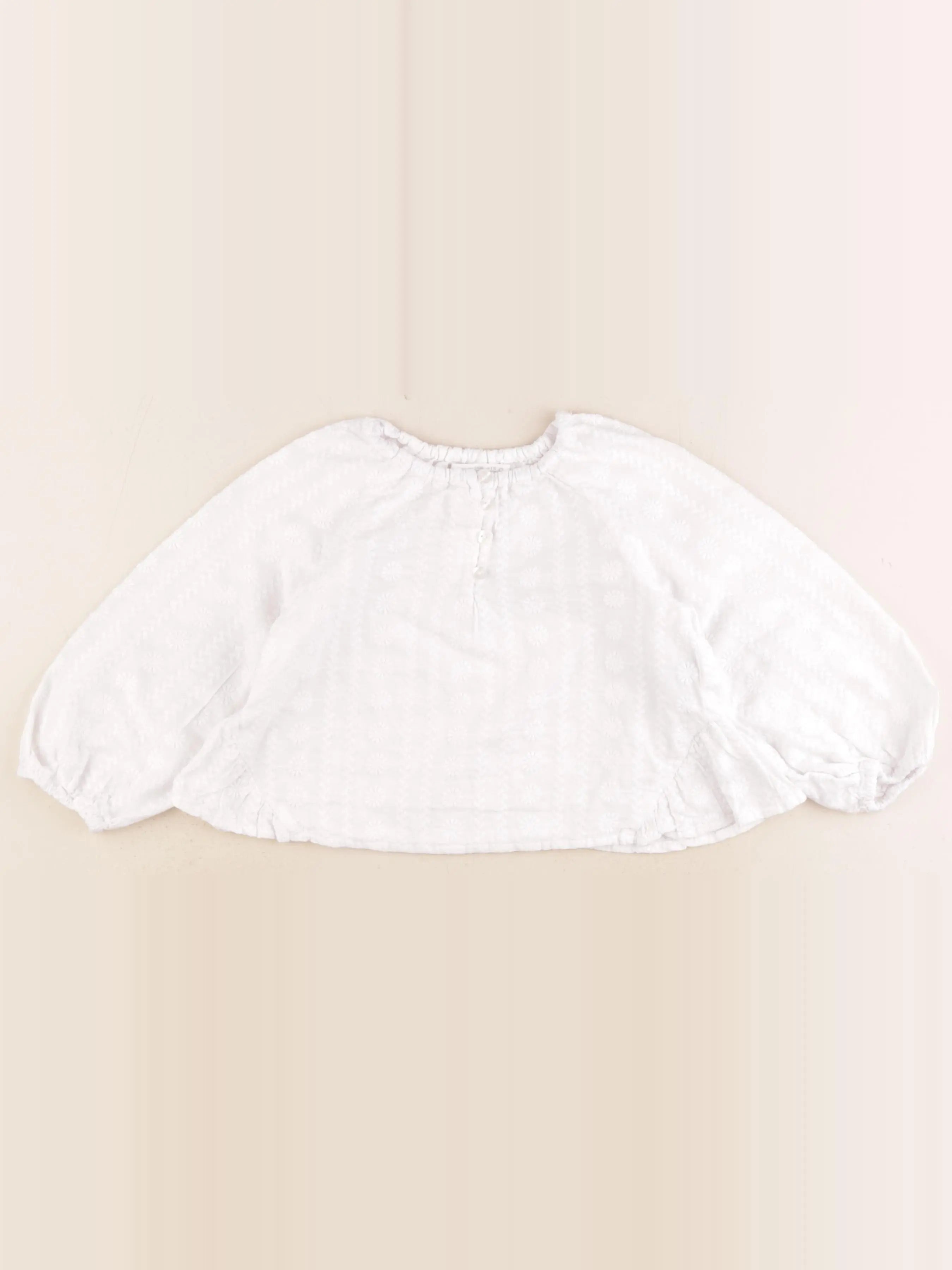 Zara - blouse blanc - 5 ans