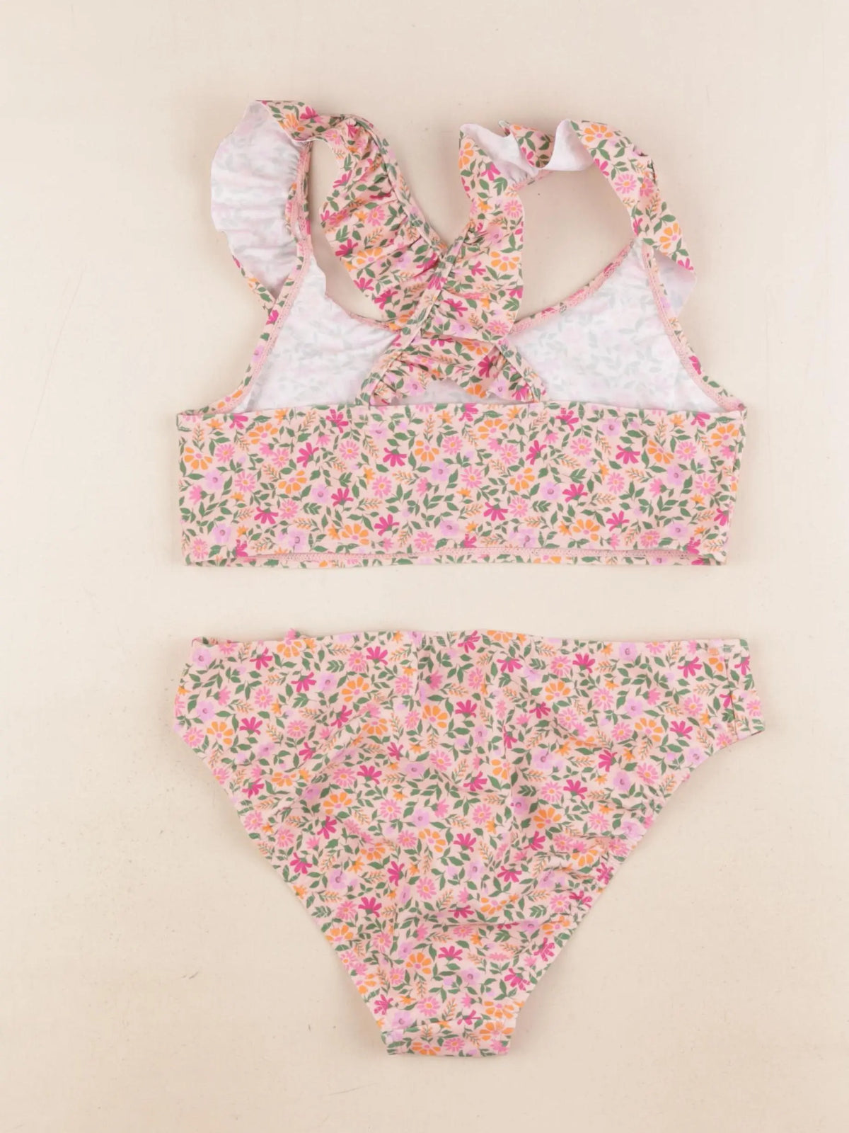 Vertbaudet - maillot de bain rose - 13/14 ans