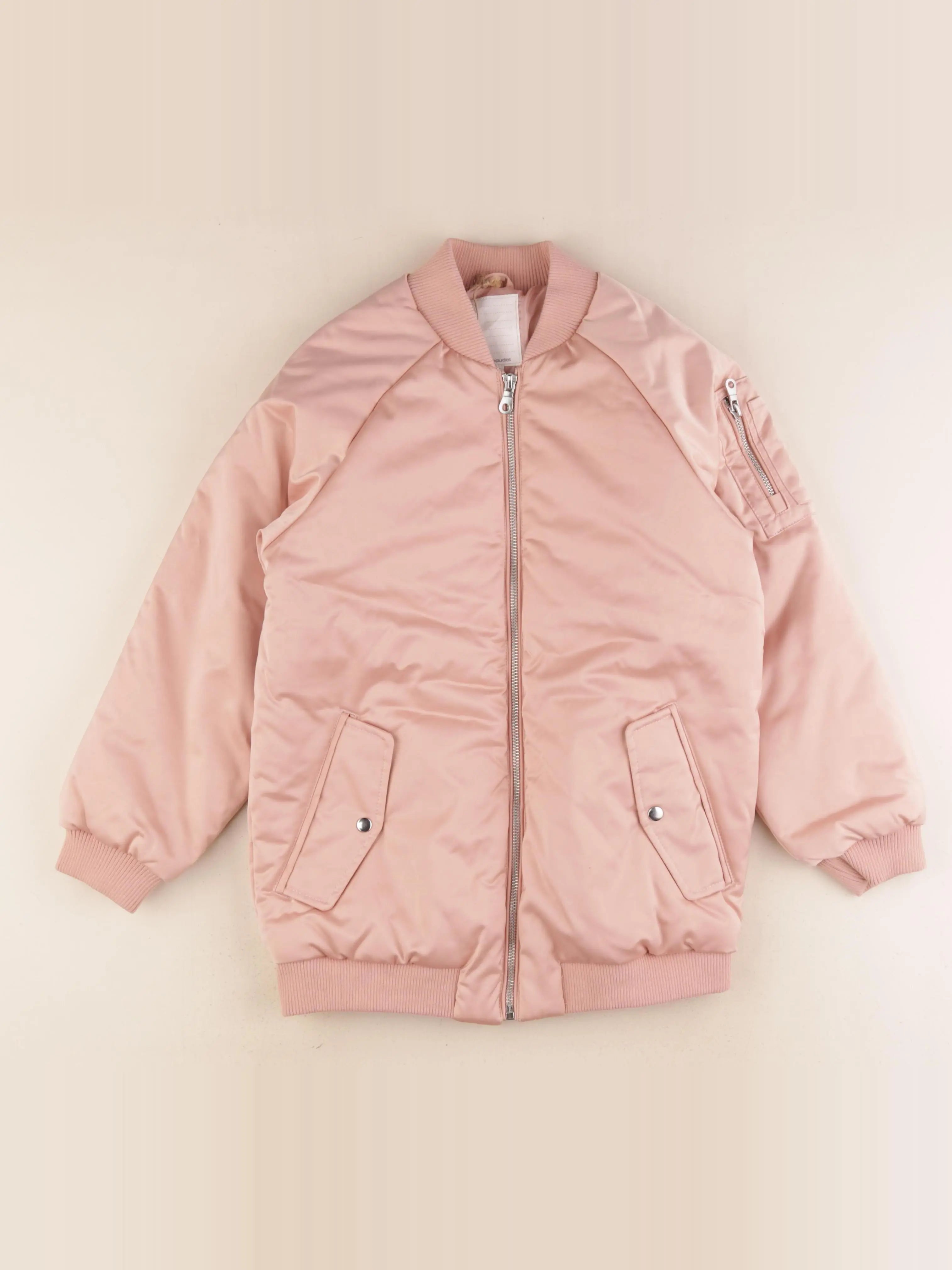 Vertbaudet - veste doublé rose - 10 ans