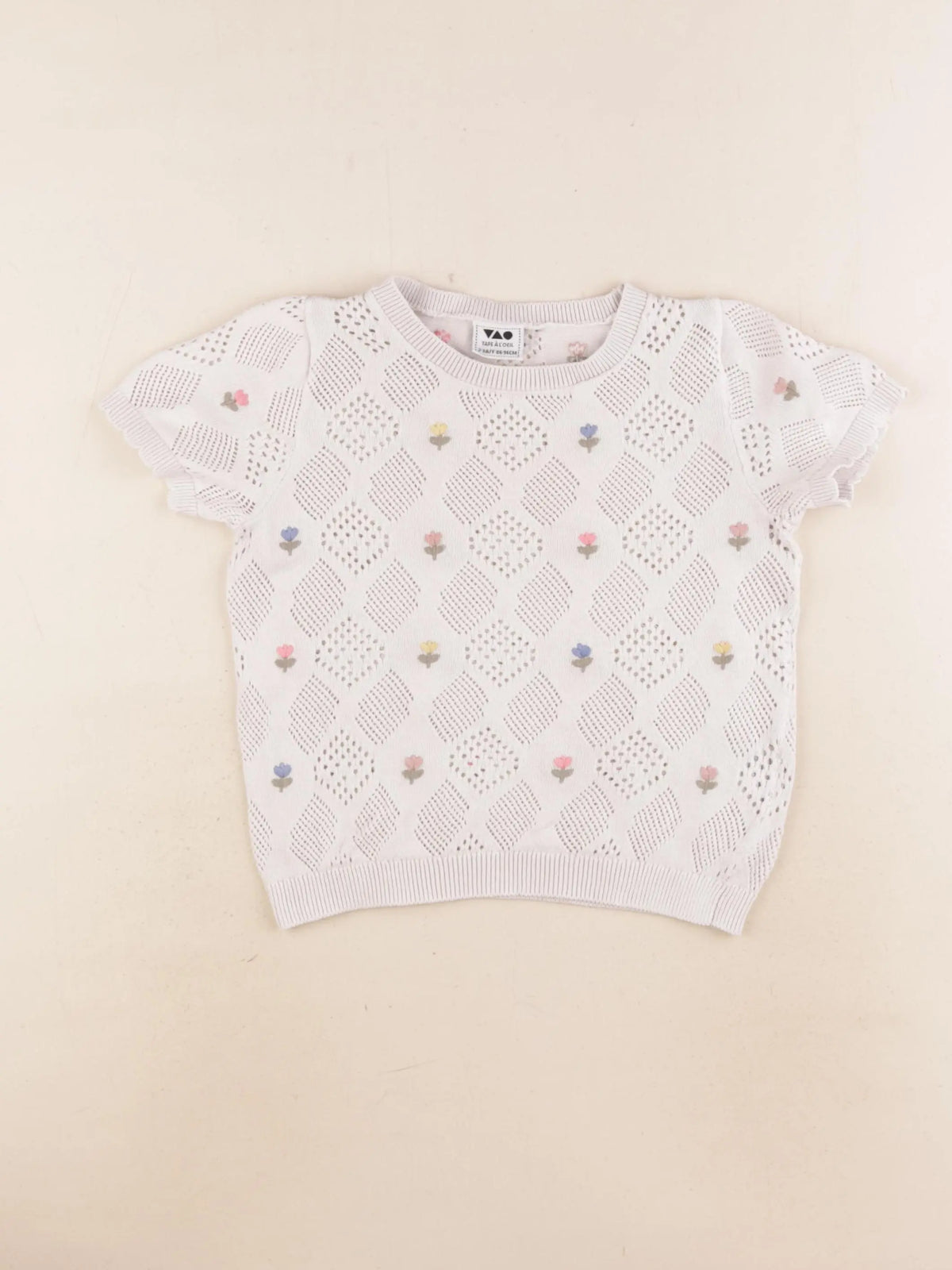 Tape à l'oeil - pull beige - 2/3 ans