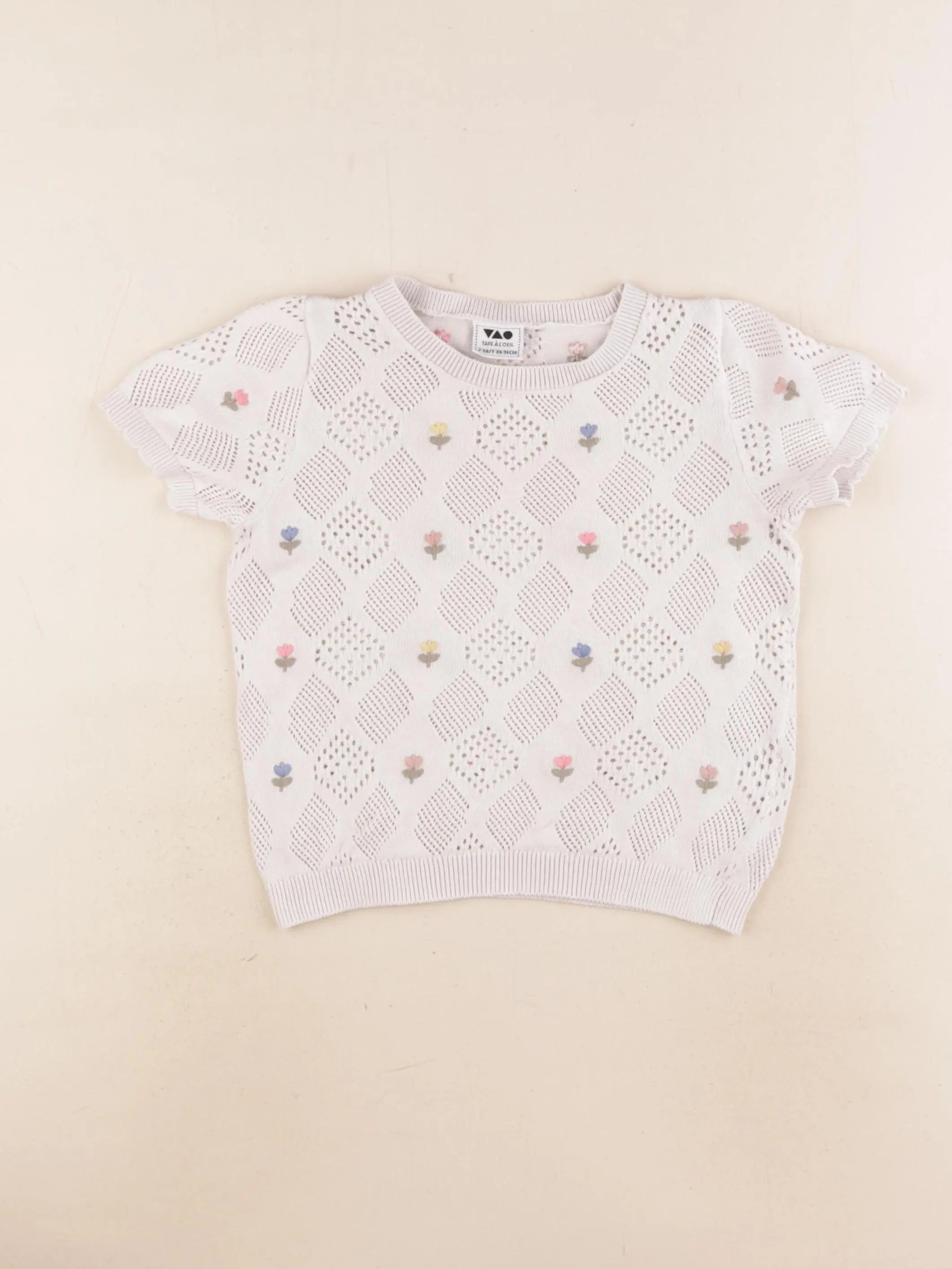 Tape à l'oeil - pull beige - 2/3 ans