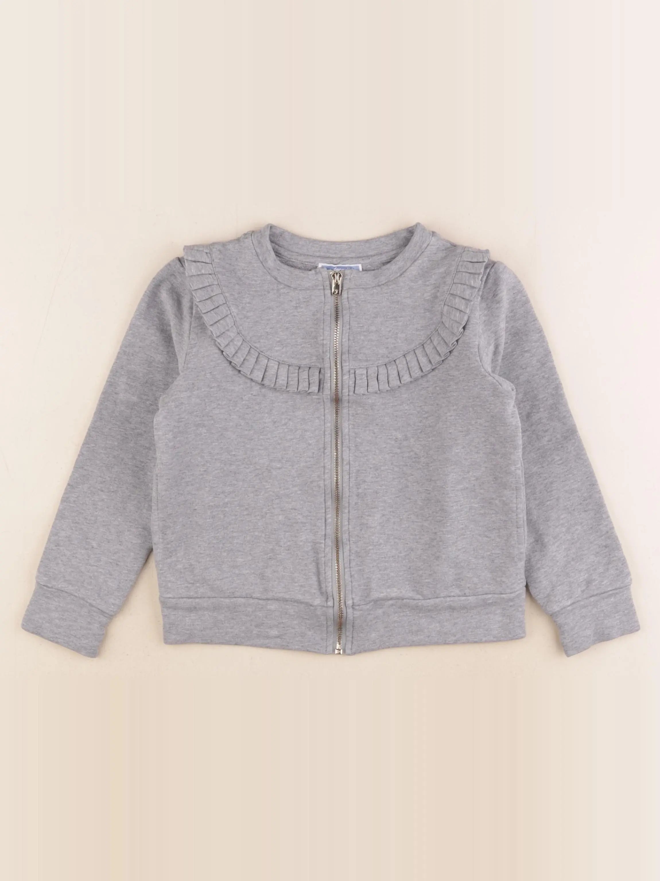 Jacadi - sweat gris - 6 ans