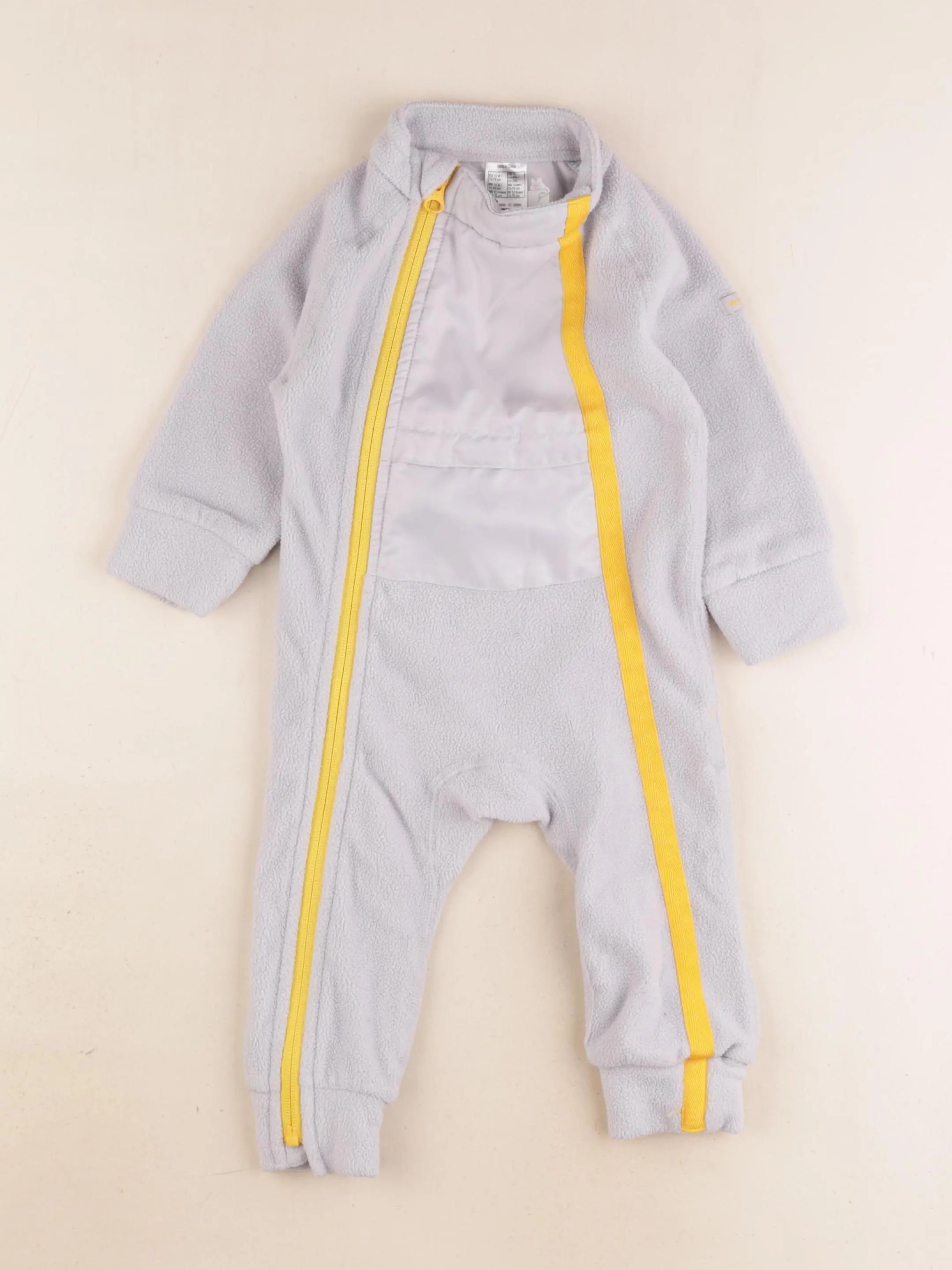 Decathlon ski - combinaison de ski gris - 12 mois