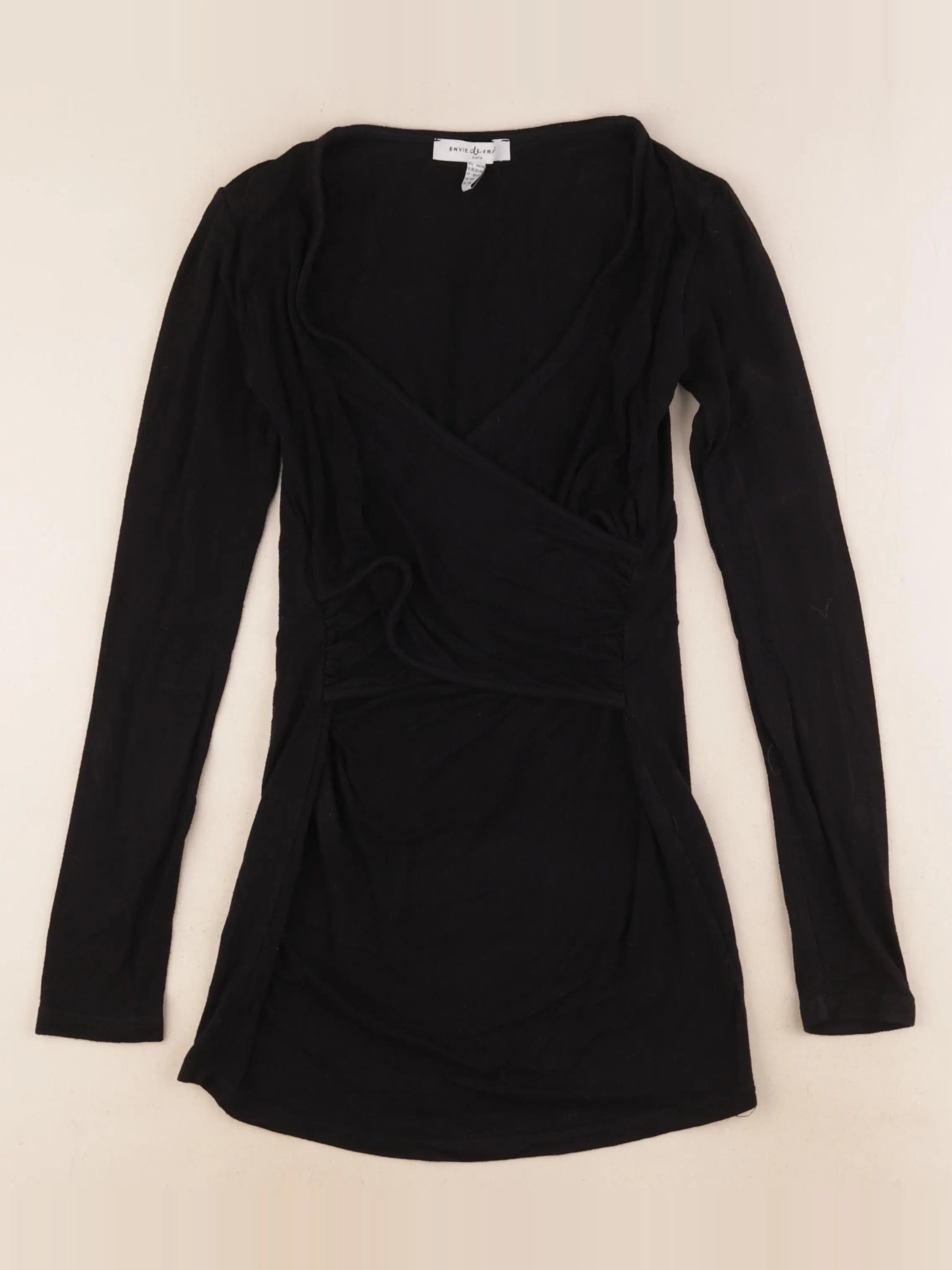 Envie de fraise - tee-shirt grossesse noir - 34 à 36