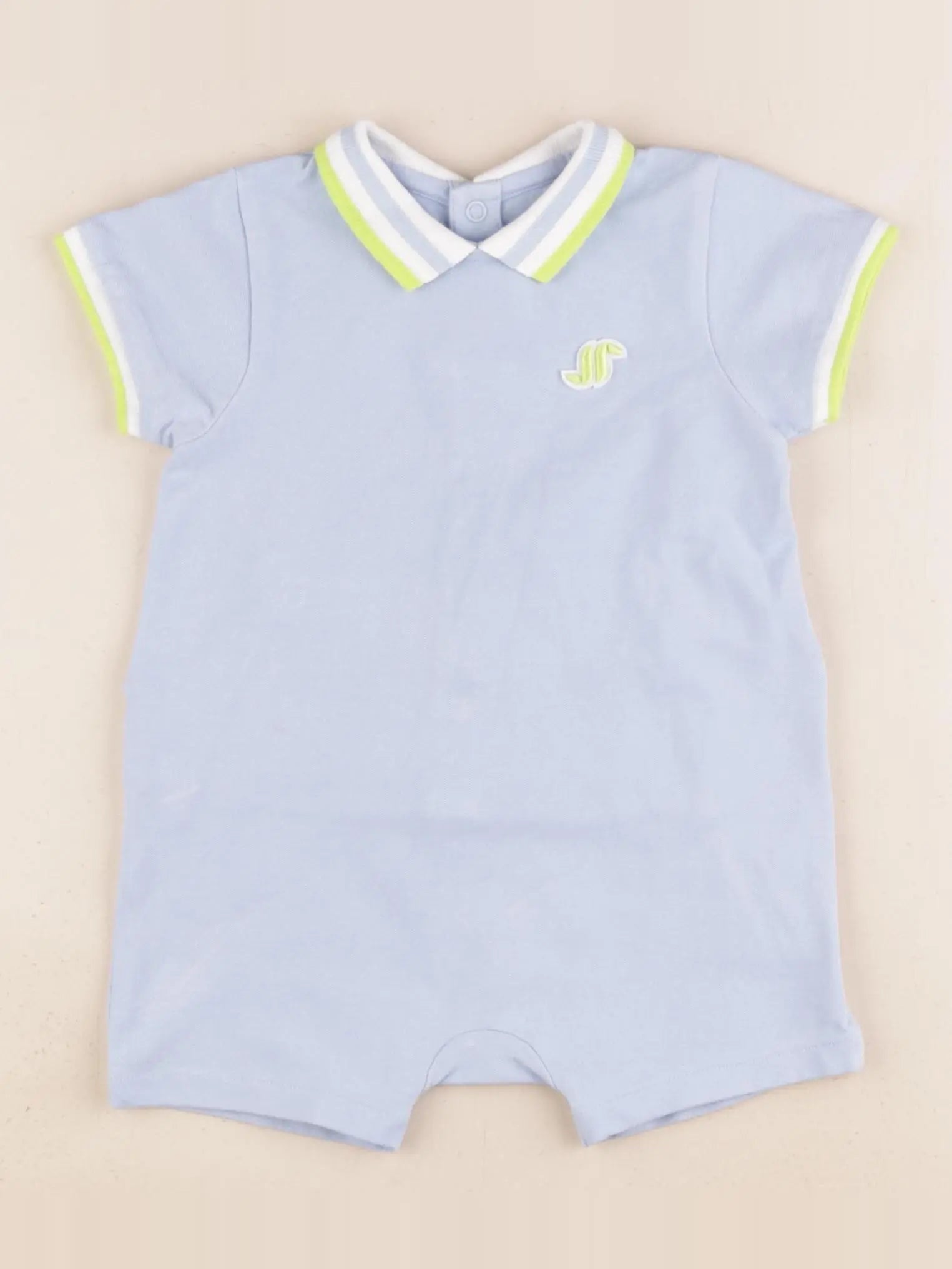Jacadi - combinaison bleu - 12 mois