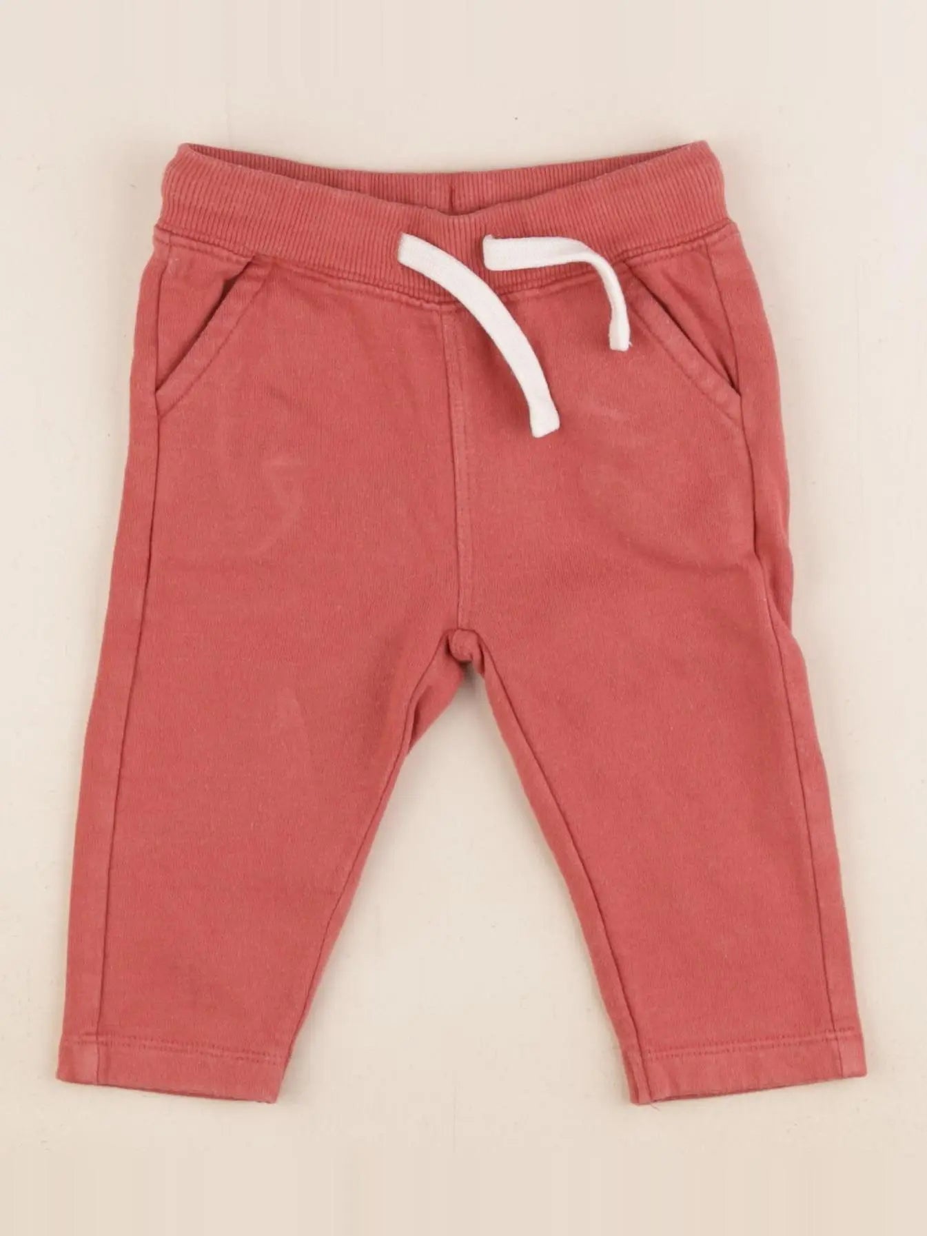 Boutchou - jogging doublé rouge - 6 mois