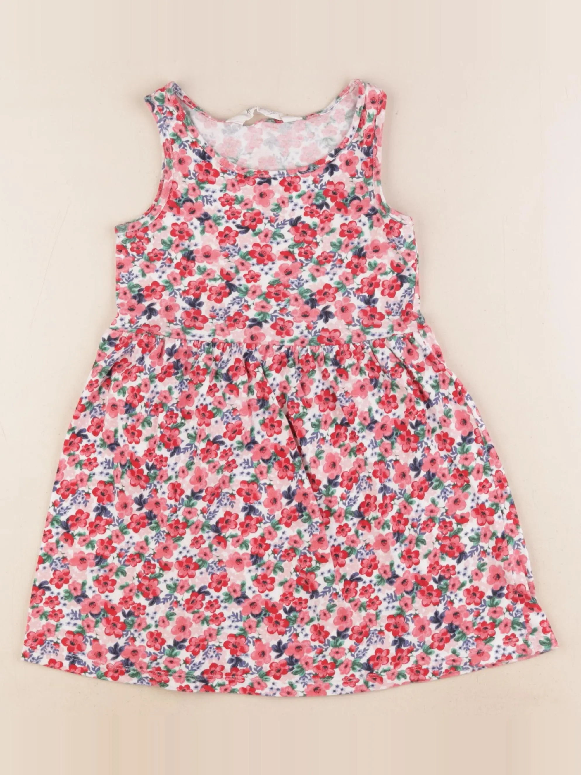 H&M - robe multicolore - 3/4 ans