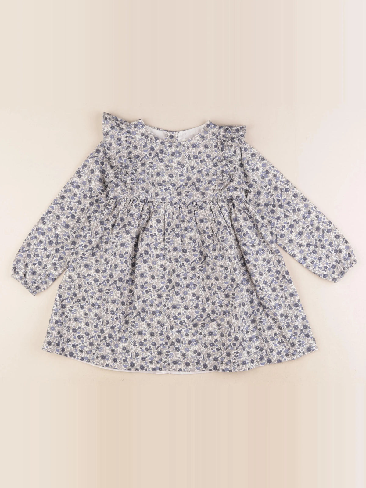 Lola Palacios - robe bleu - 4 ans