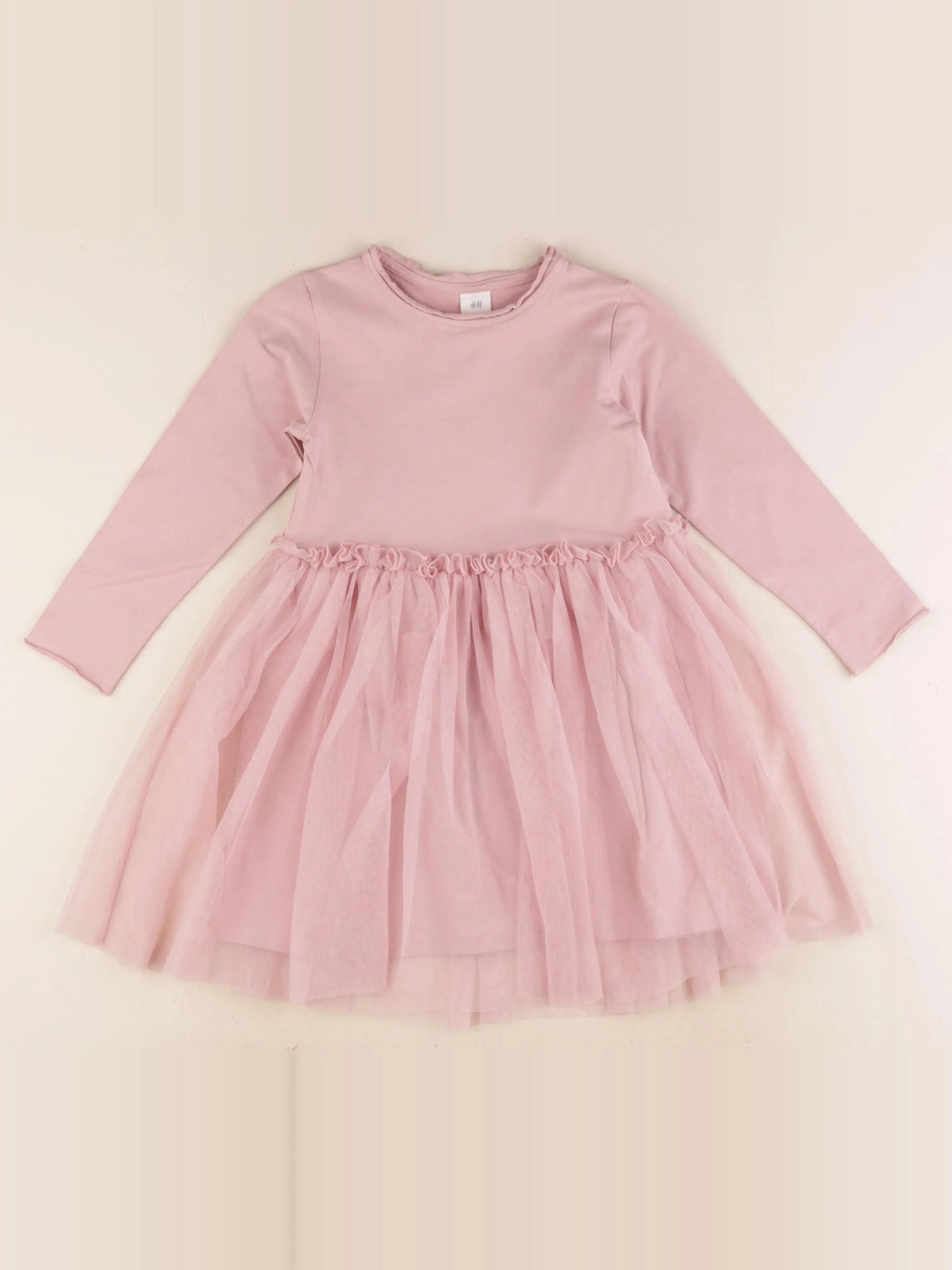 H&M - robe rose - 2/3 ans
