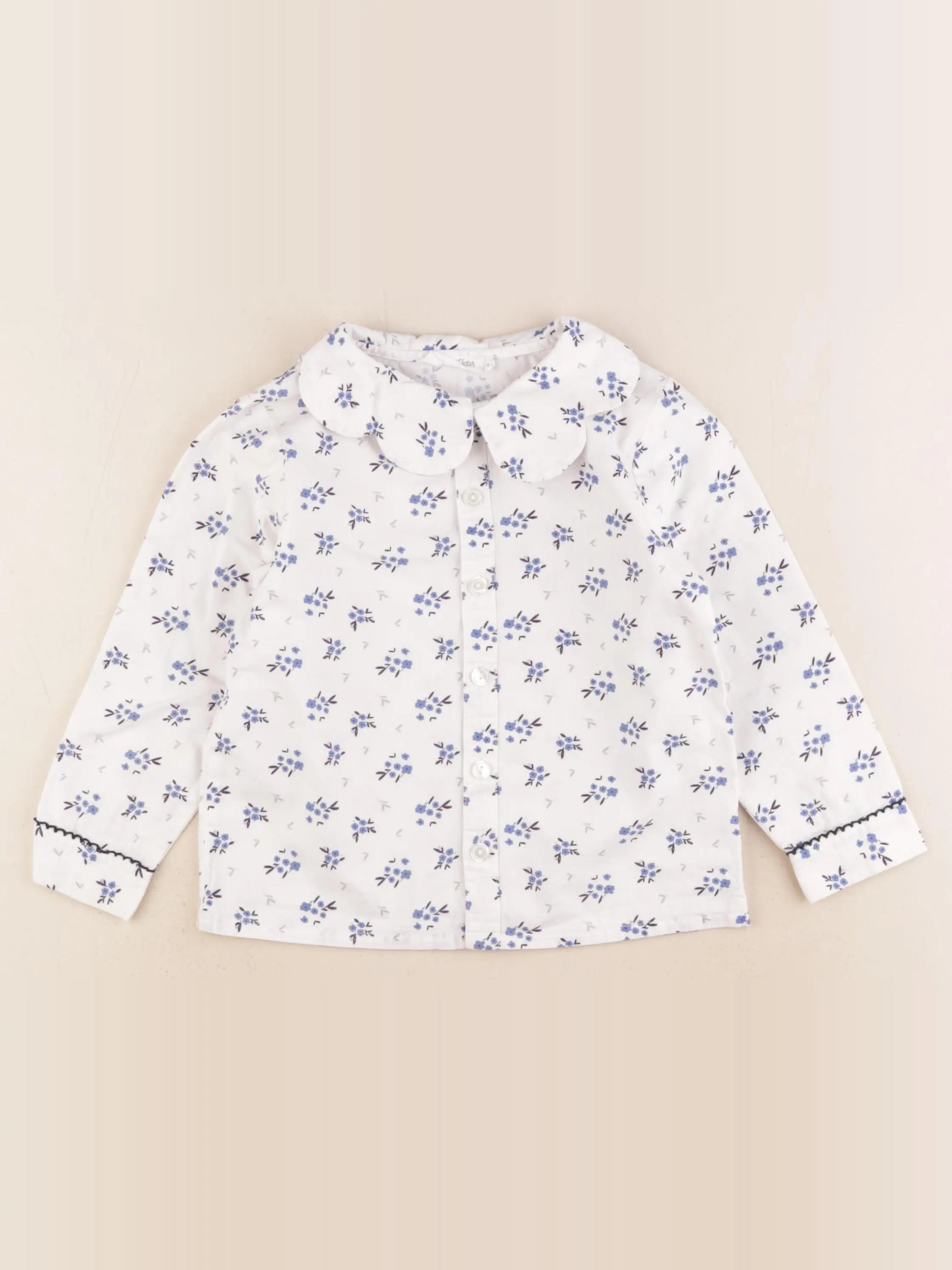 Eden & Victor - blouse blanc - 4 ans