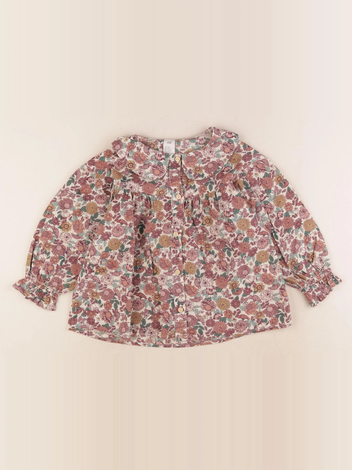 H&M - blouse multicolore - 3/4 ans