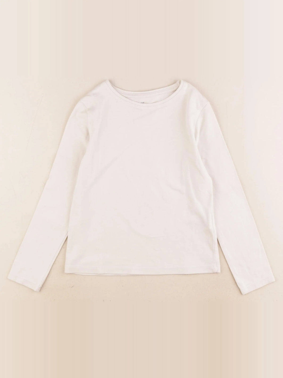 H&M - tee-shirt beige - 5/6 ans