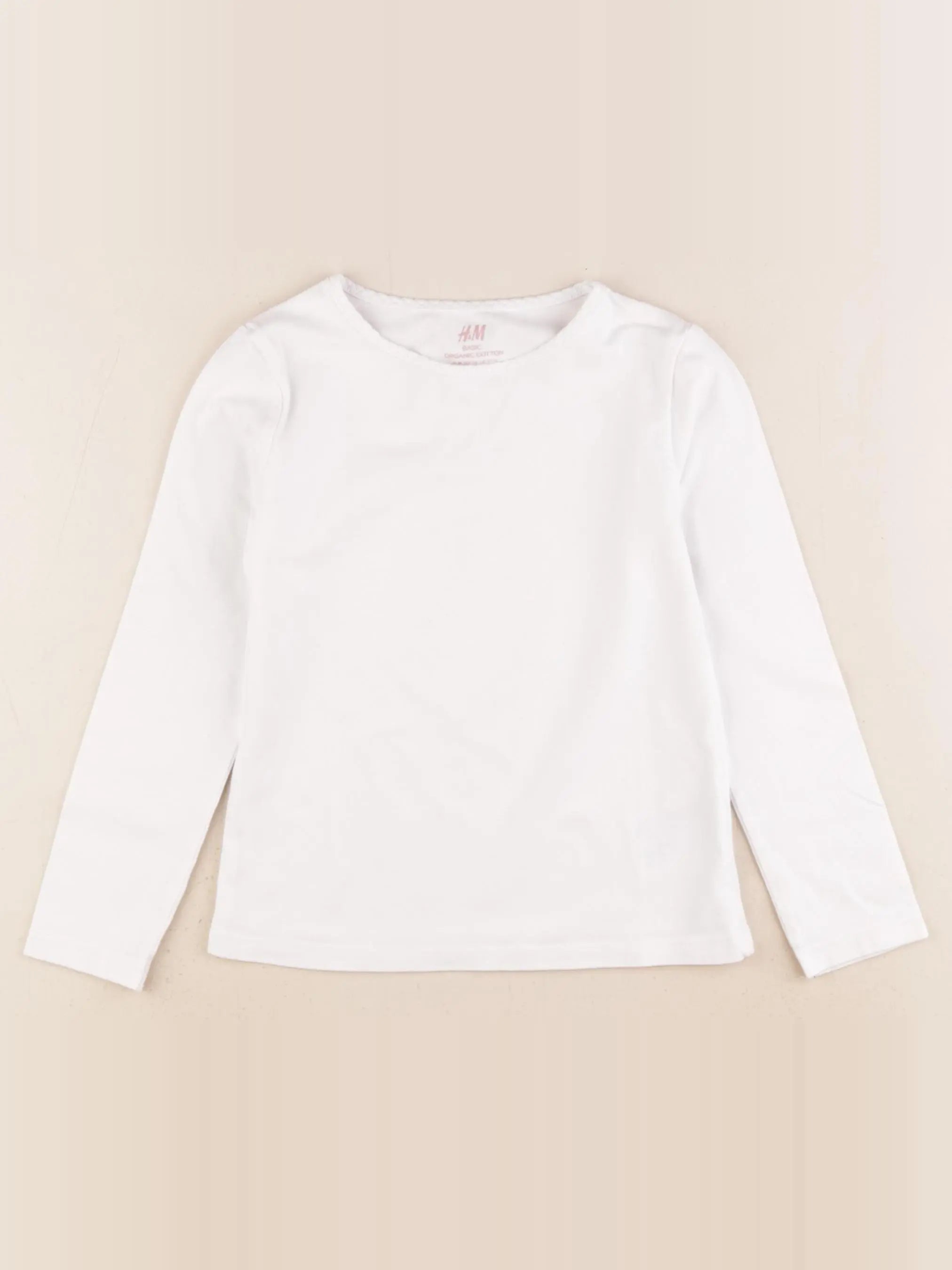 H&M - maillot de corps blanc - 5/6 ans