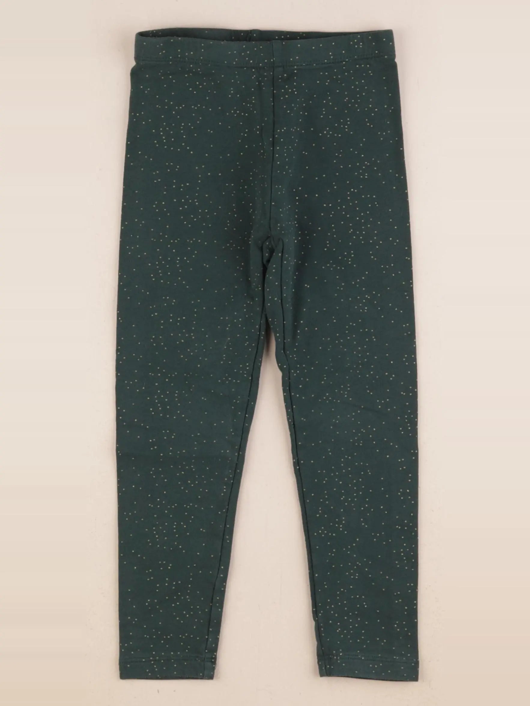 Monoprix - legging vert - 4 ans