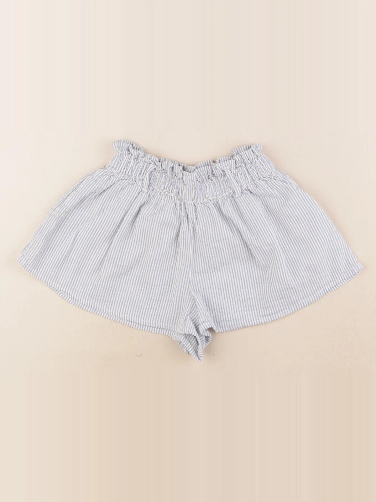 H&M - short bleu - 18/24 mois