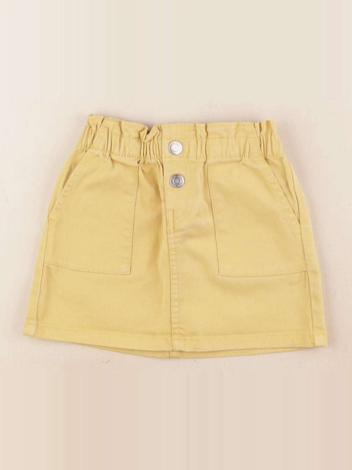 H&M - jupe jaune - 3/4 ans
