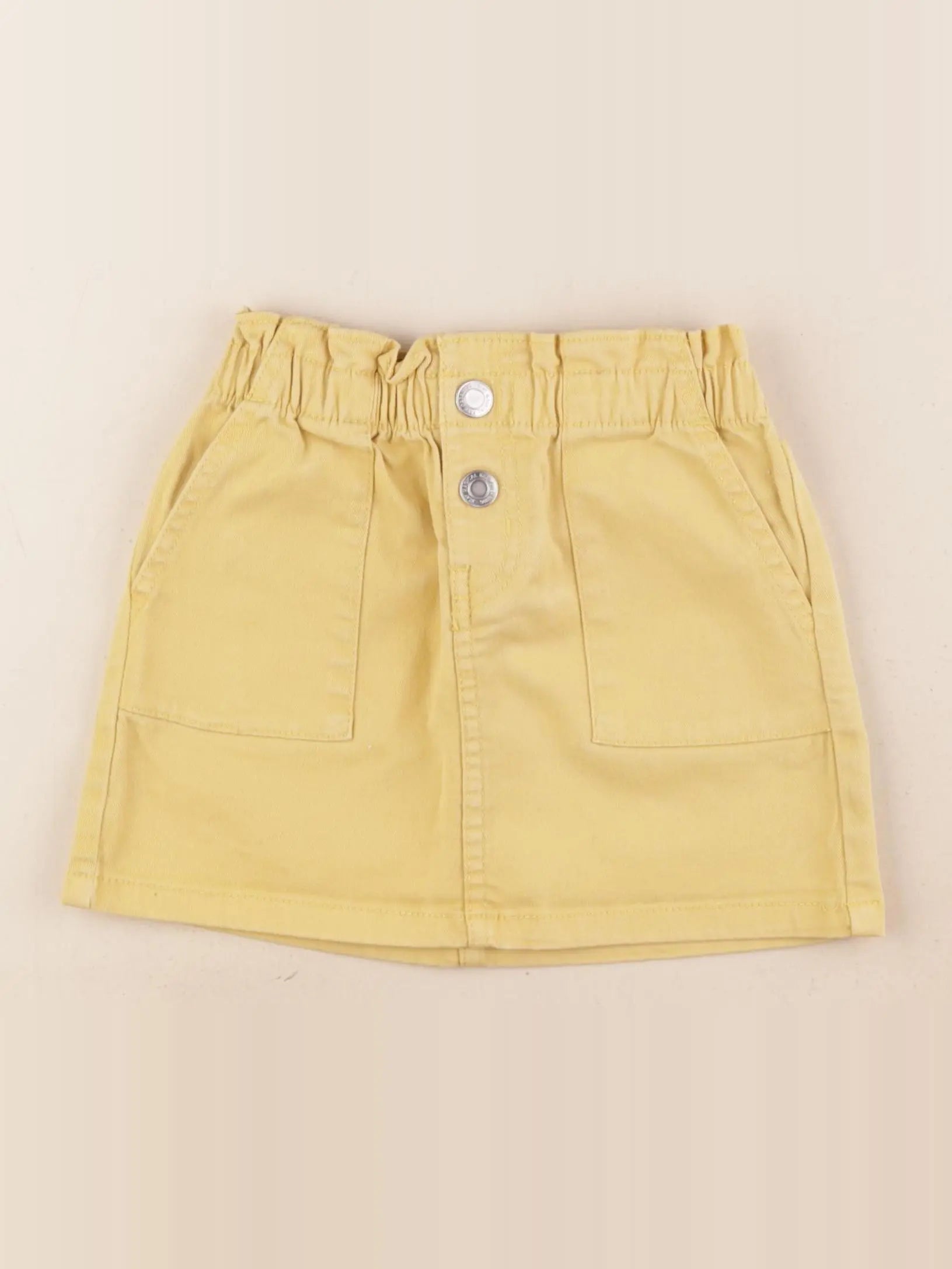 H&M - jupe jaune - 3/4 ans