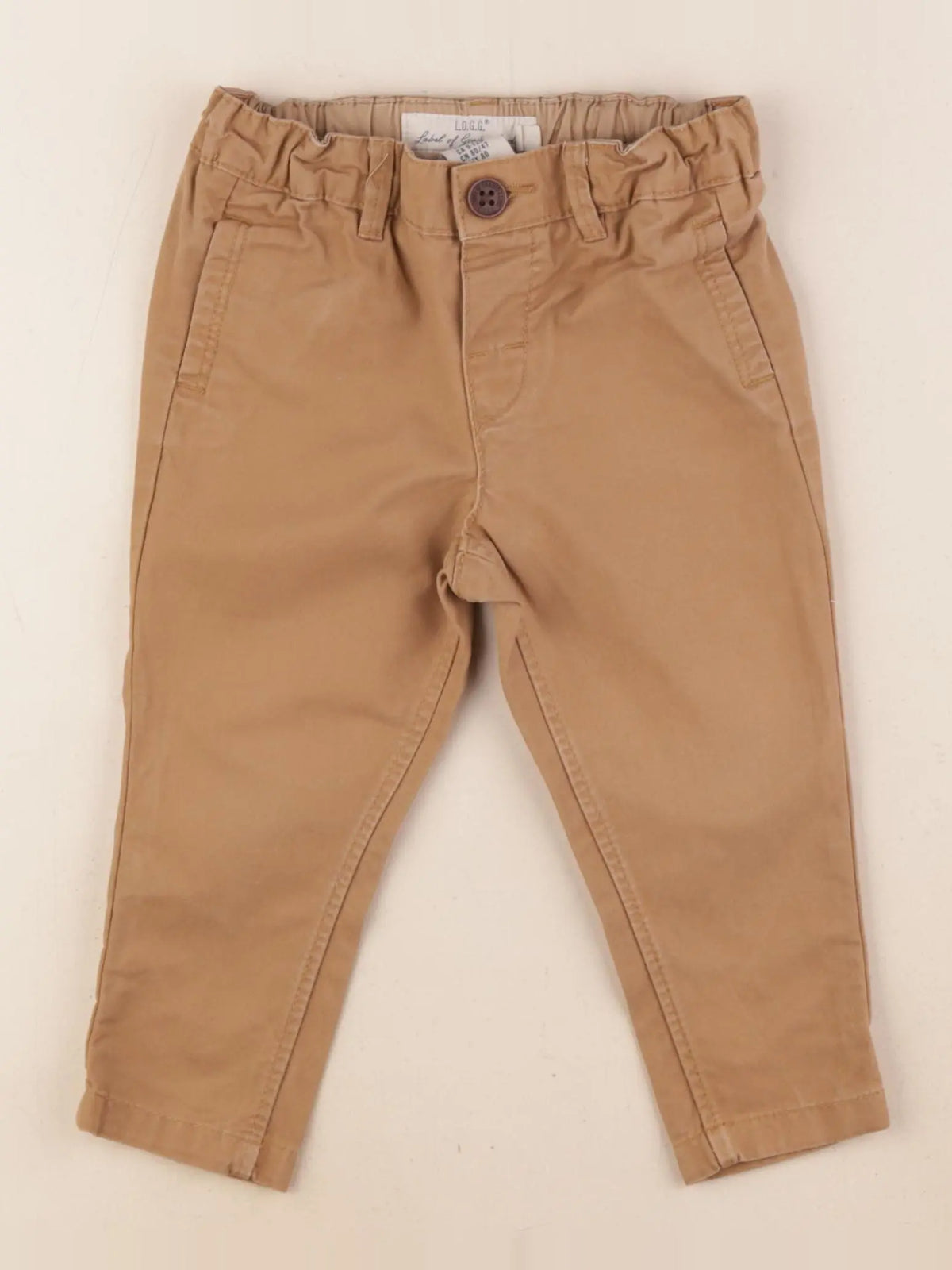 H&M - pantalon marron - 9/12 mois