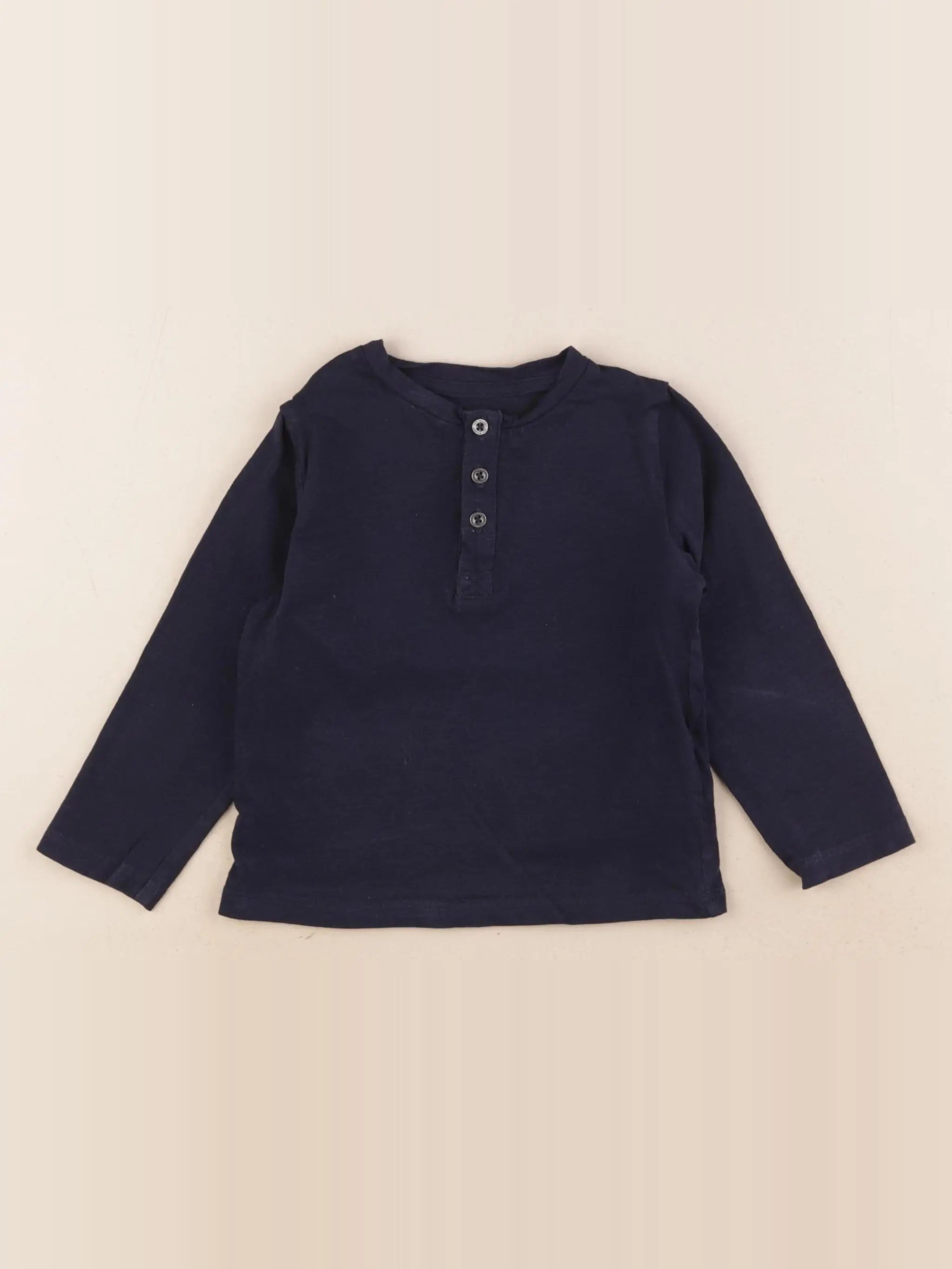 Vertbaudet - tee-shirt bleu - 18 mois