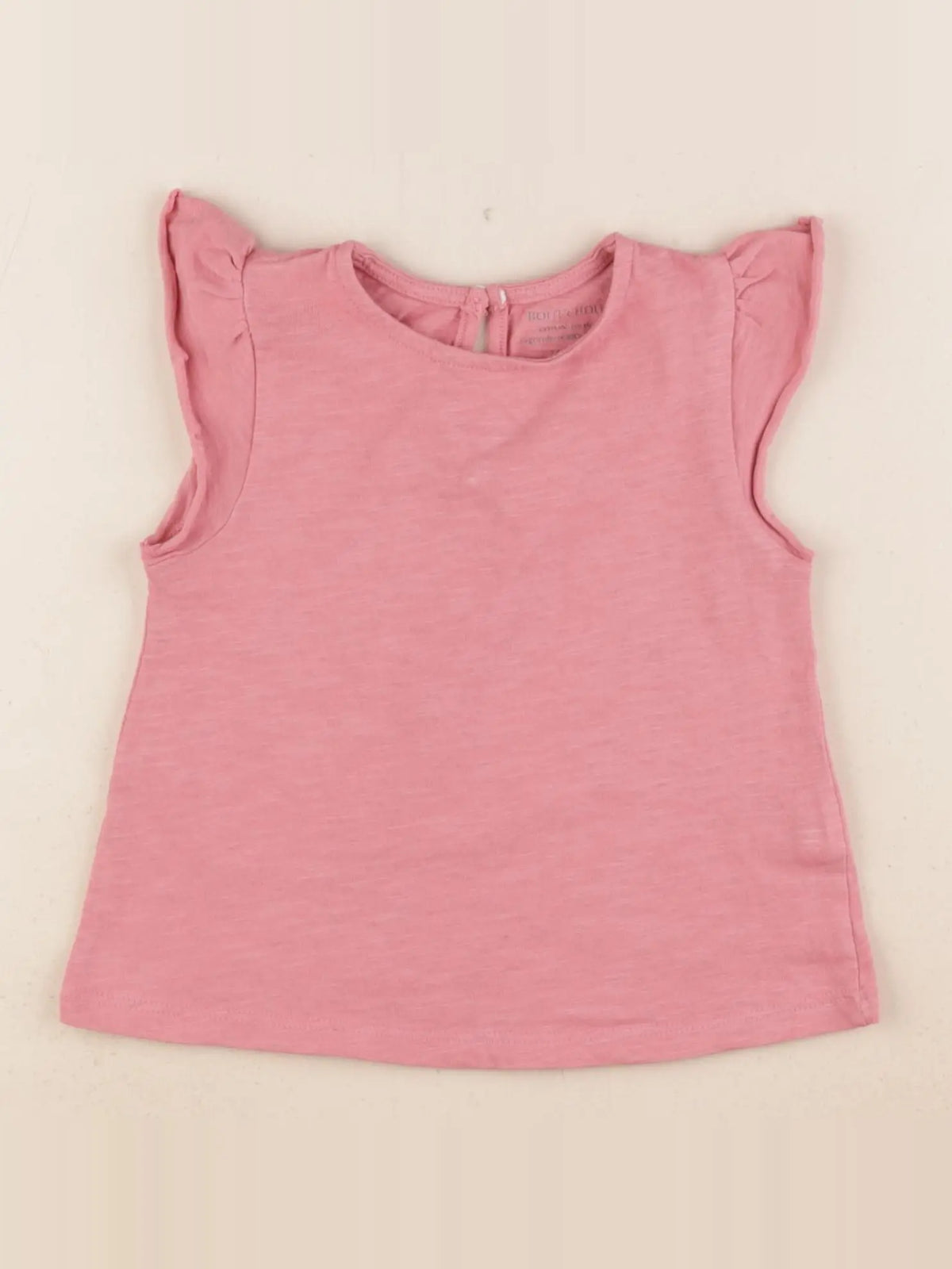 Boutchou - tee-shirt rose - 24 mois