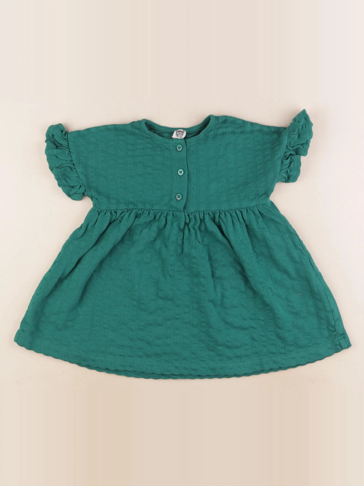 La Redoute - robe vert - 2 ans