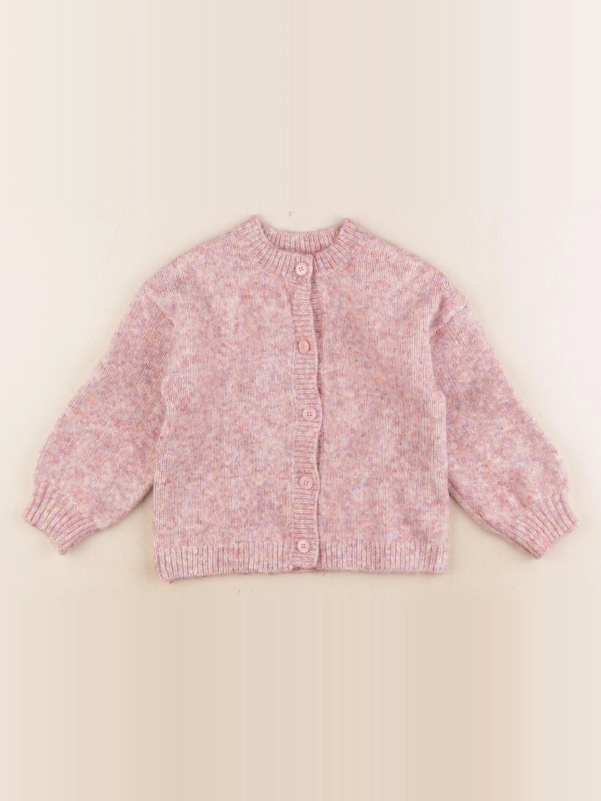 Vertbaudet - gilet rose - 5 ans