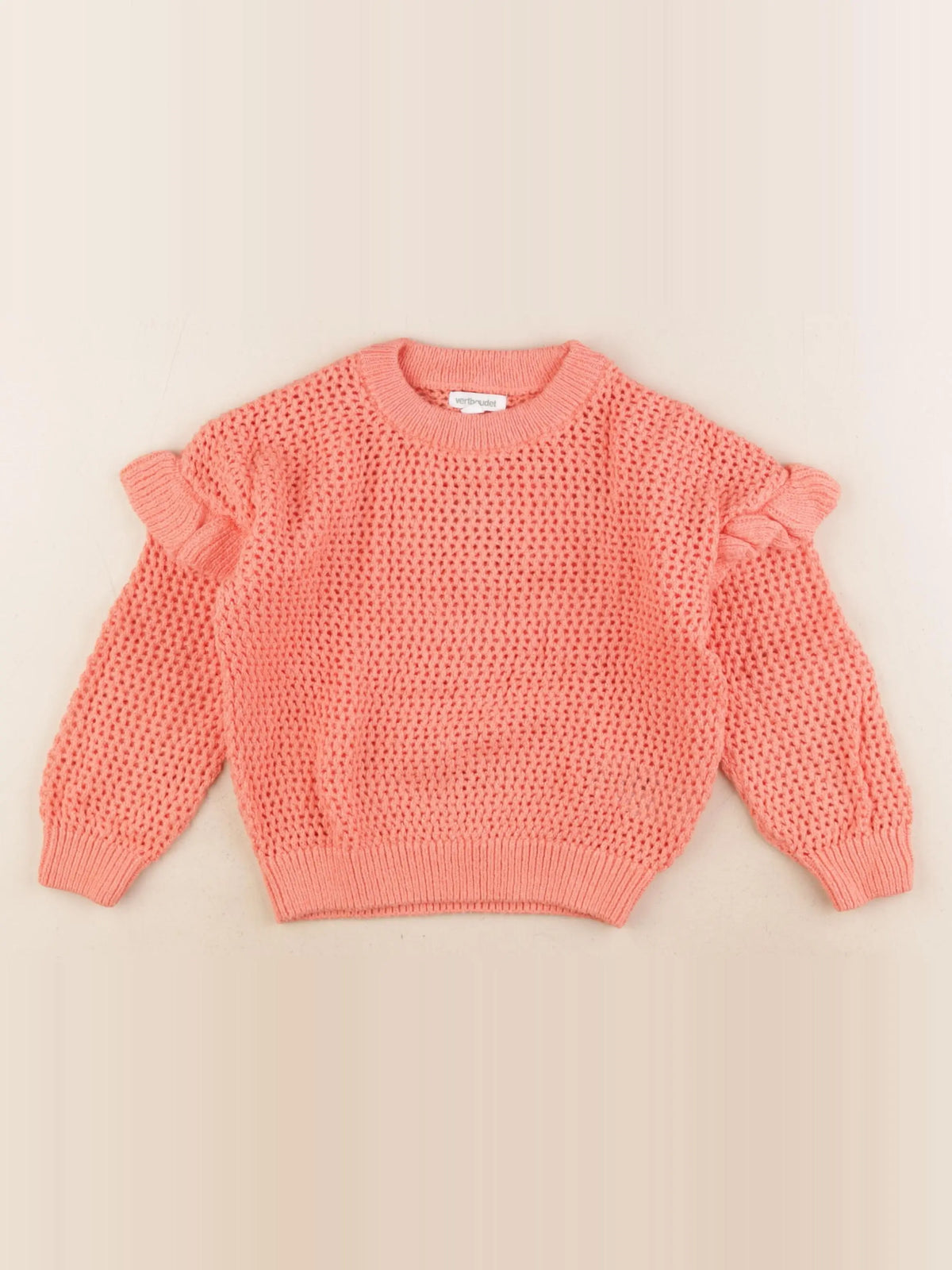 Vertbaudet - pull rose - 4 ans