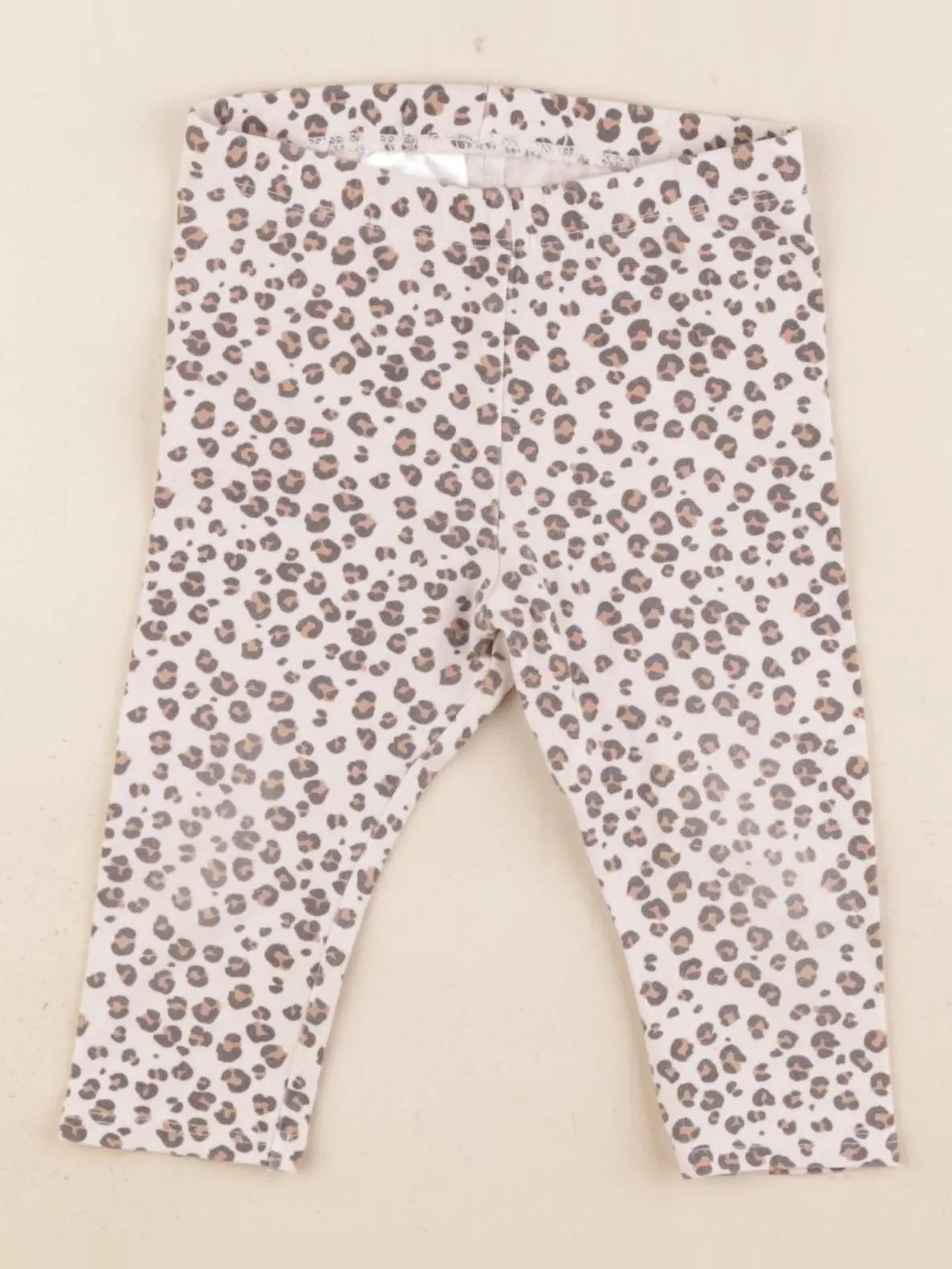 H&M - legging beige - 6 mois