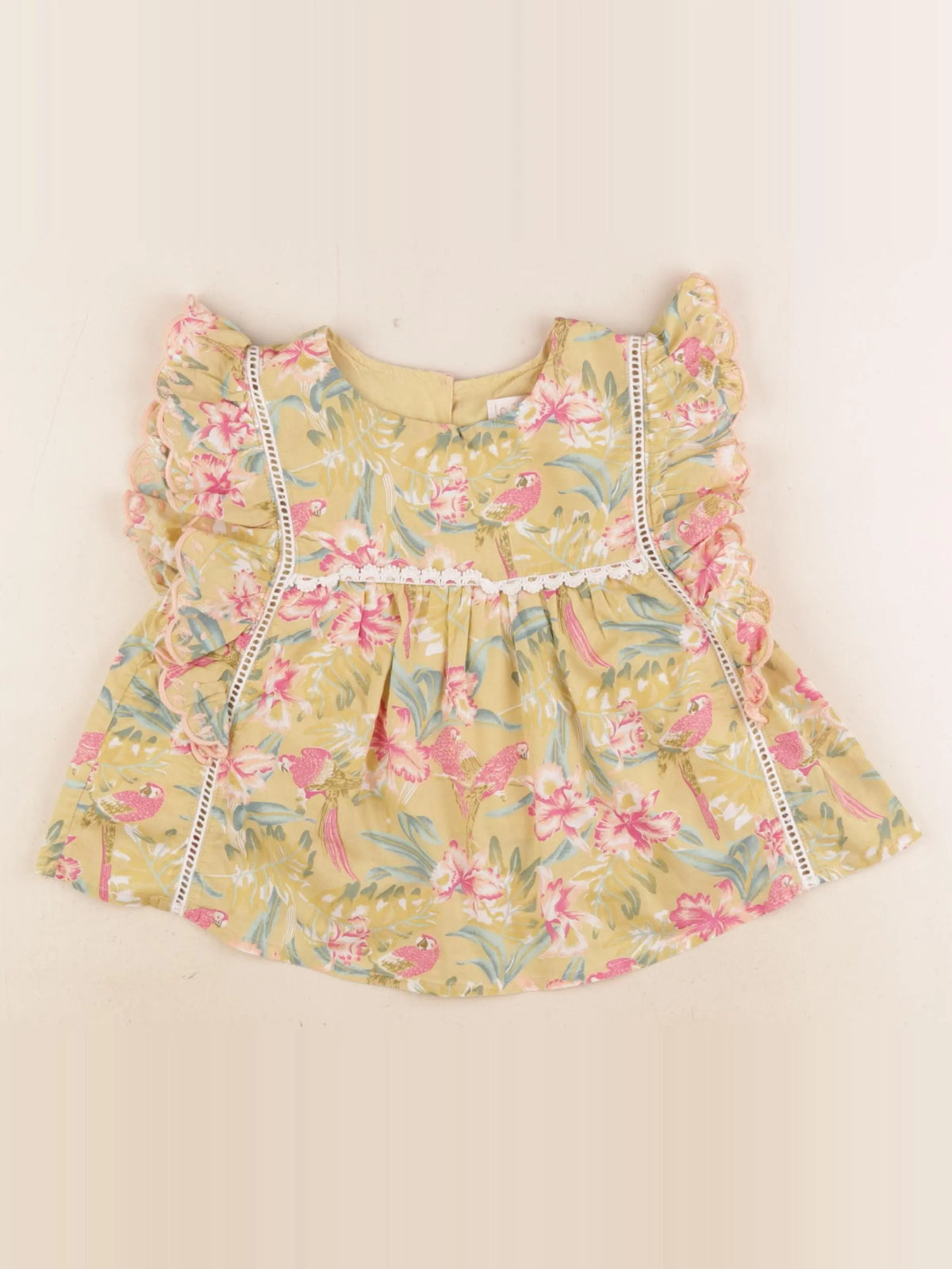 Louise Misha - blouse jaune - 4 ans