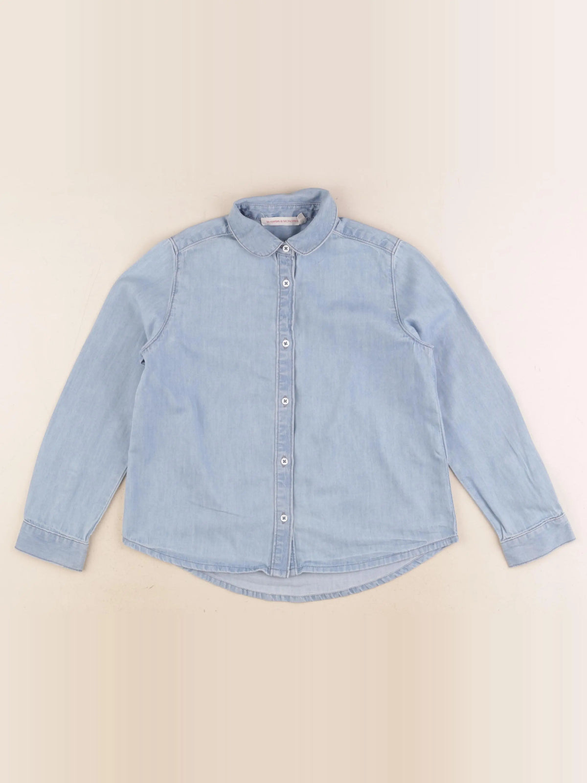 Monoprix - chemise bleu - 6 ans