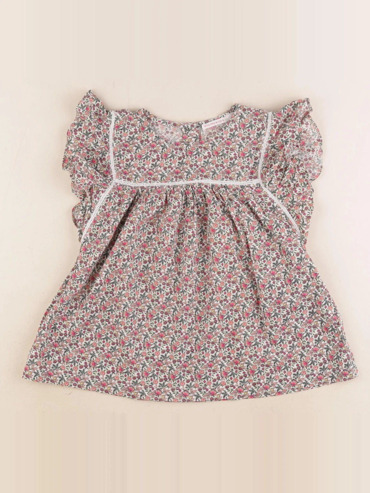 Monoprix - blouse multicolore - 8 ans