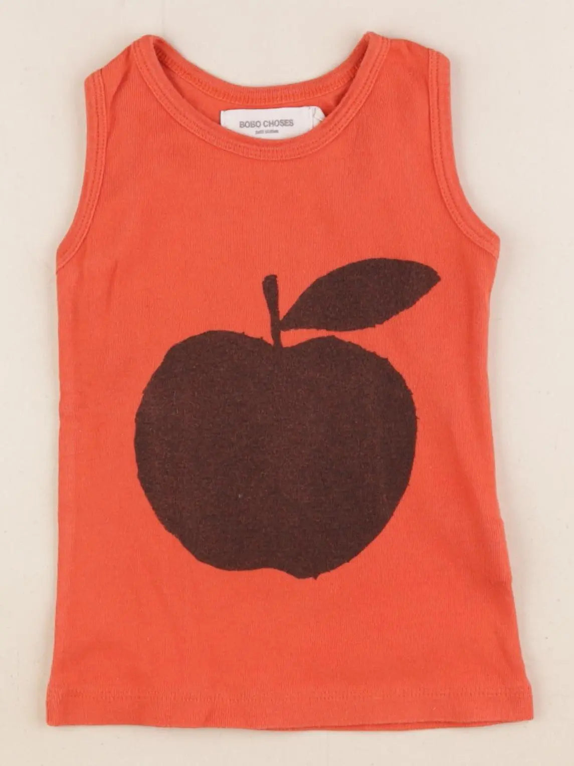 Bobo Choses - débardeur orange - 1 an