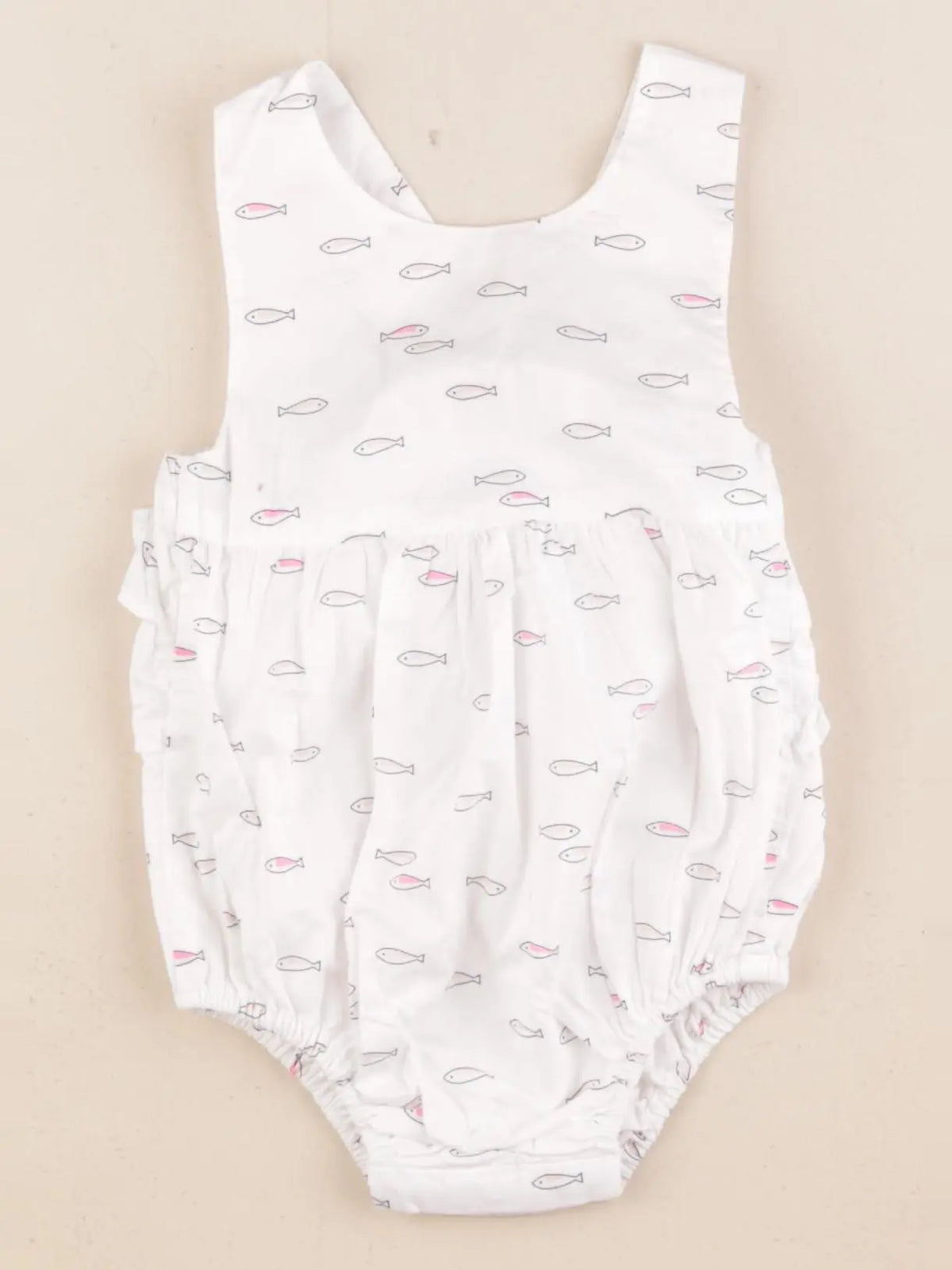 Jacadi - combinaison blanc - 6 mois