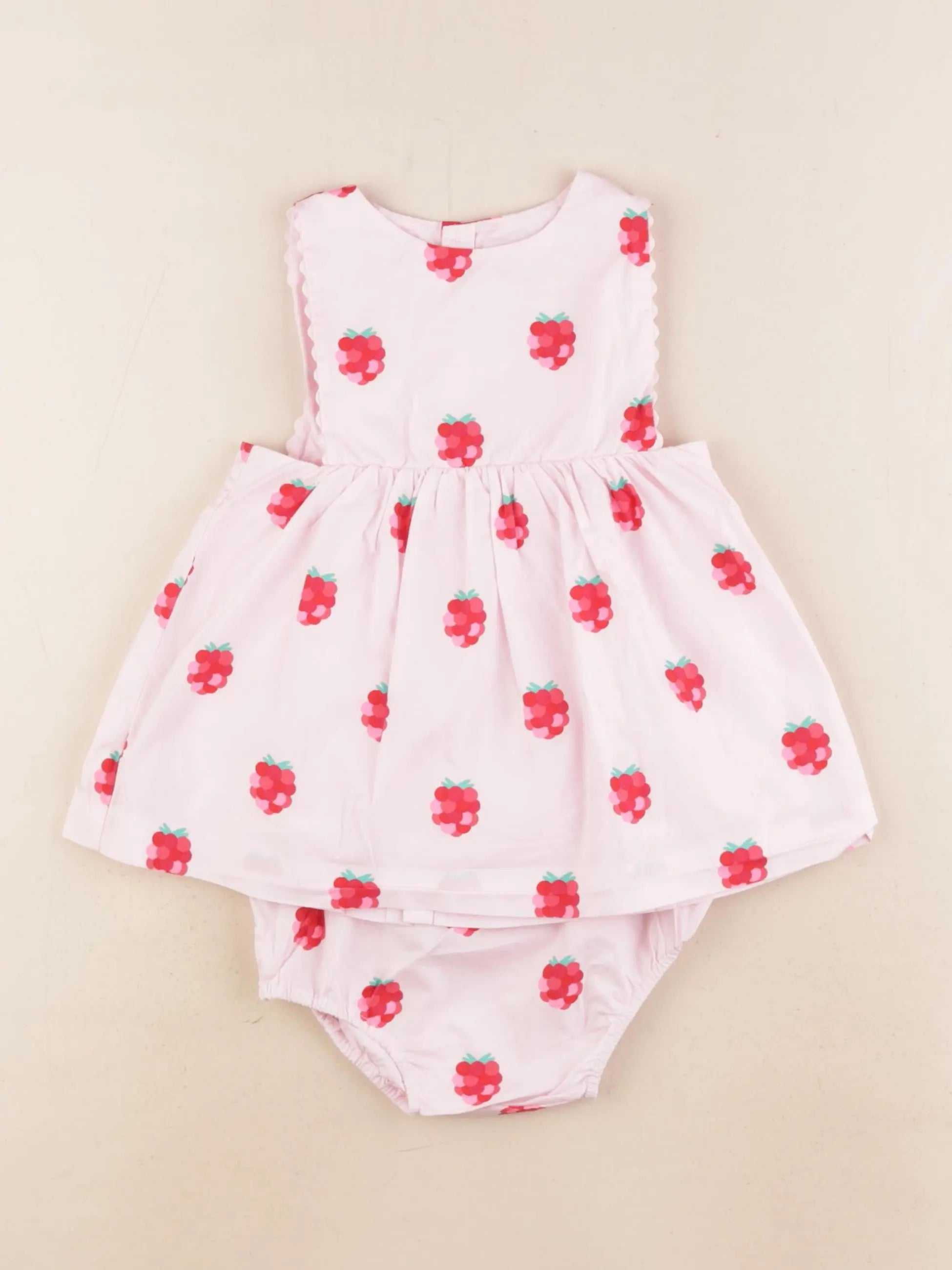 Jacadi - robe rose - 12 mois