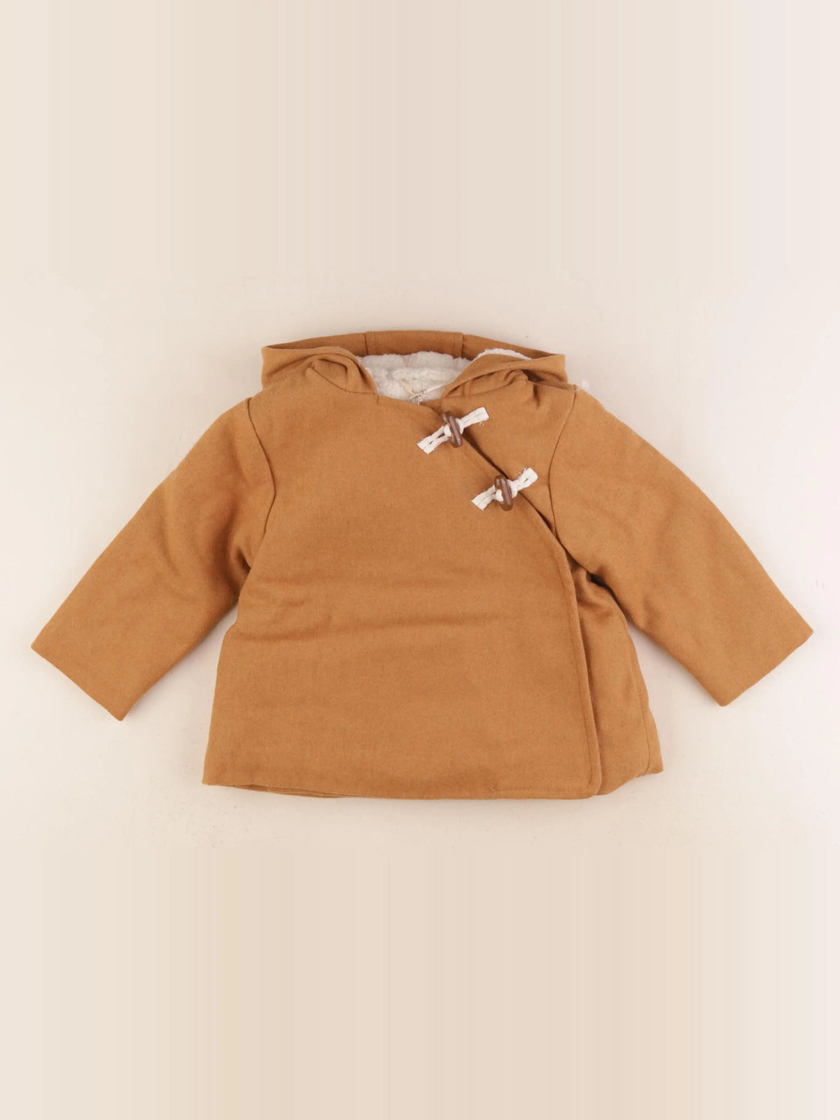 Vertbaudet - manteau marron - 18 mois